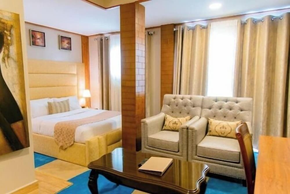 Deluxe Double or Twin Room, Balcony, Garden View