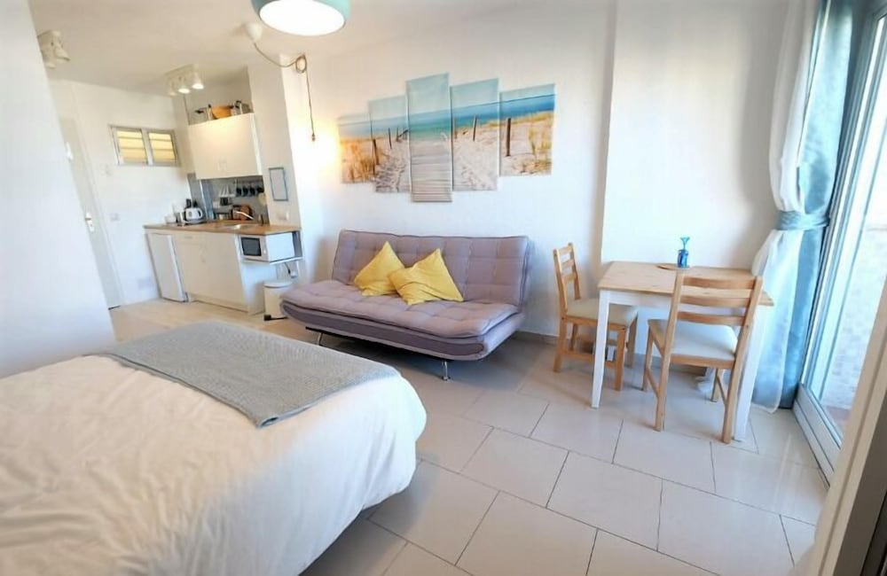Estudio, Balcón, Vista al Mar
