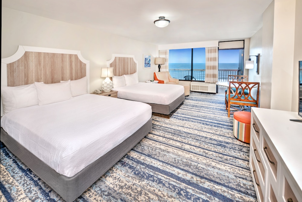 Superior Double Room, 2 Queen Beds, Kitchen, Ocean View - Photo 1