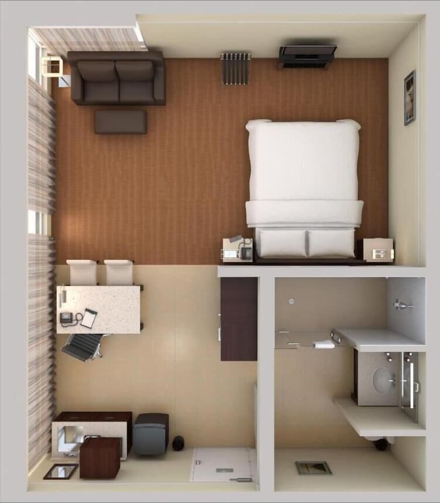 Studio Suite, 1 King Bed with Sofa bed, Non Smoking (with Shower) - Photo 2