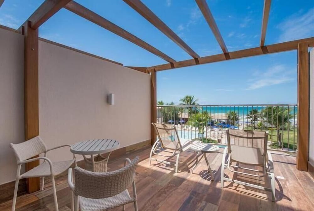 Superior Triple Room, Patio, Sea View