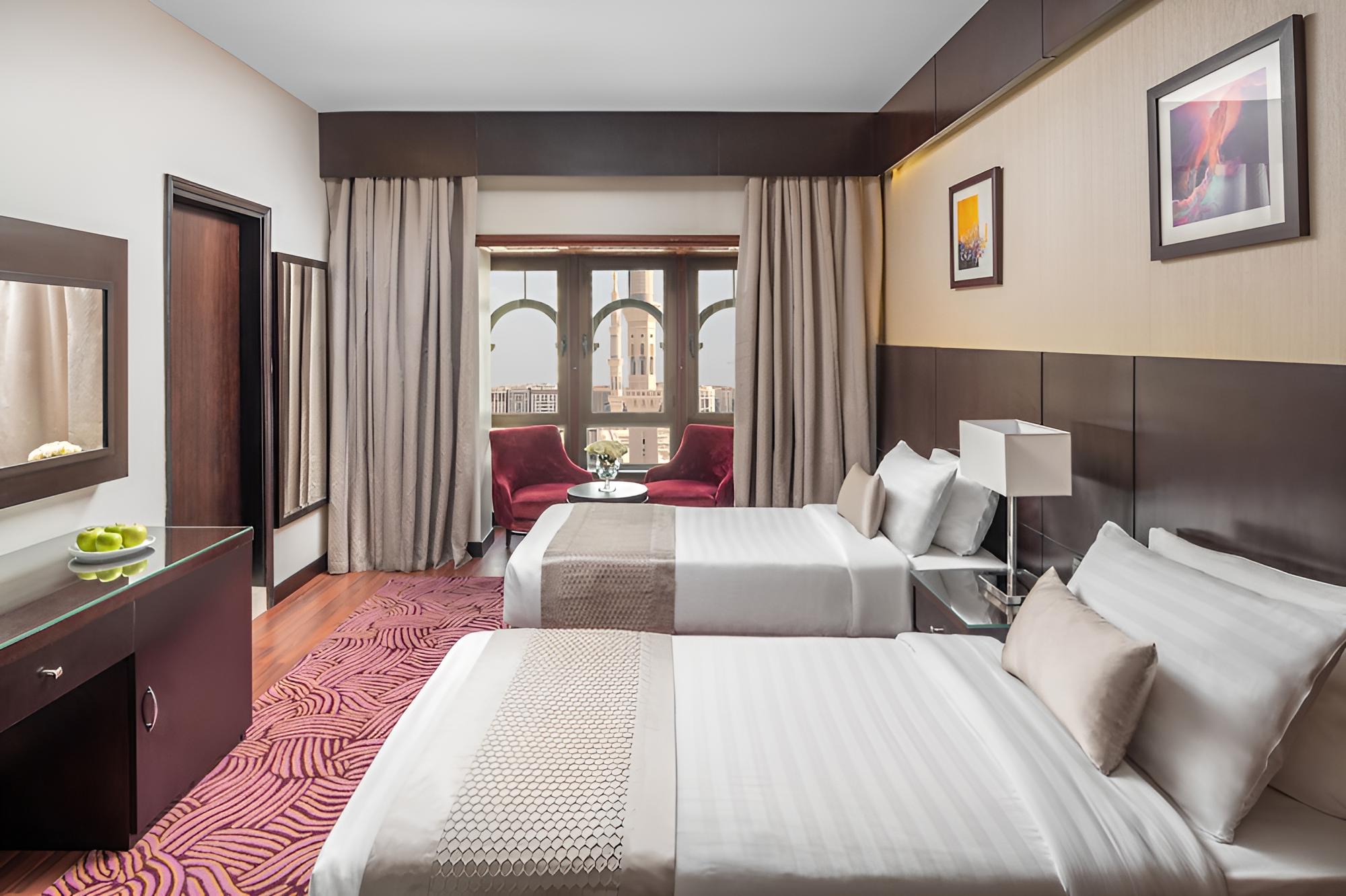 Deluxe Twin Room, 2 Twin Beds (Haram view) photo 2
