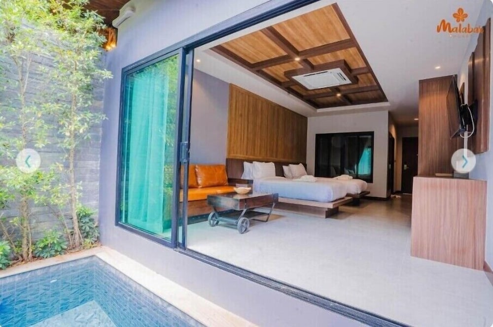 deluxe twin bed with private pool - Photo 7