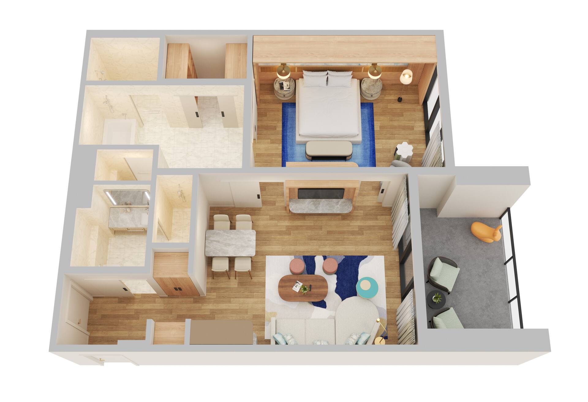 Lagoon View 1br Suite Mobility Access Ri Shwr