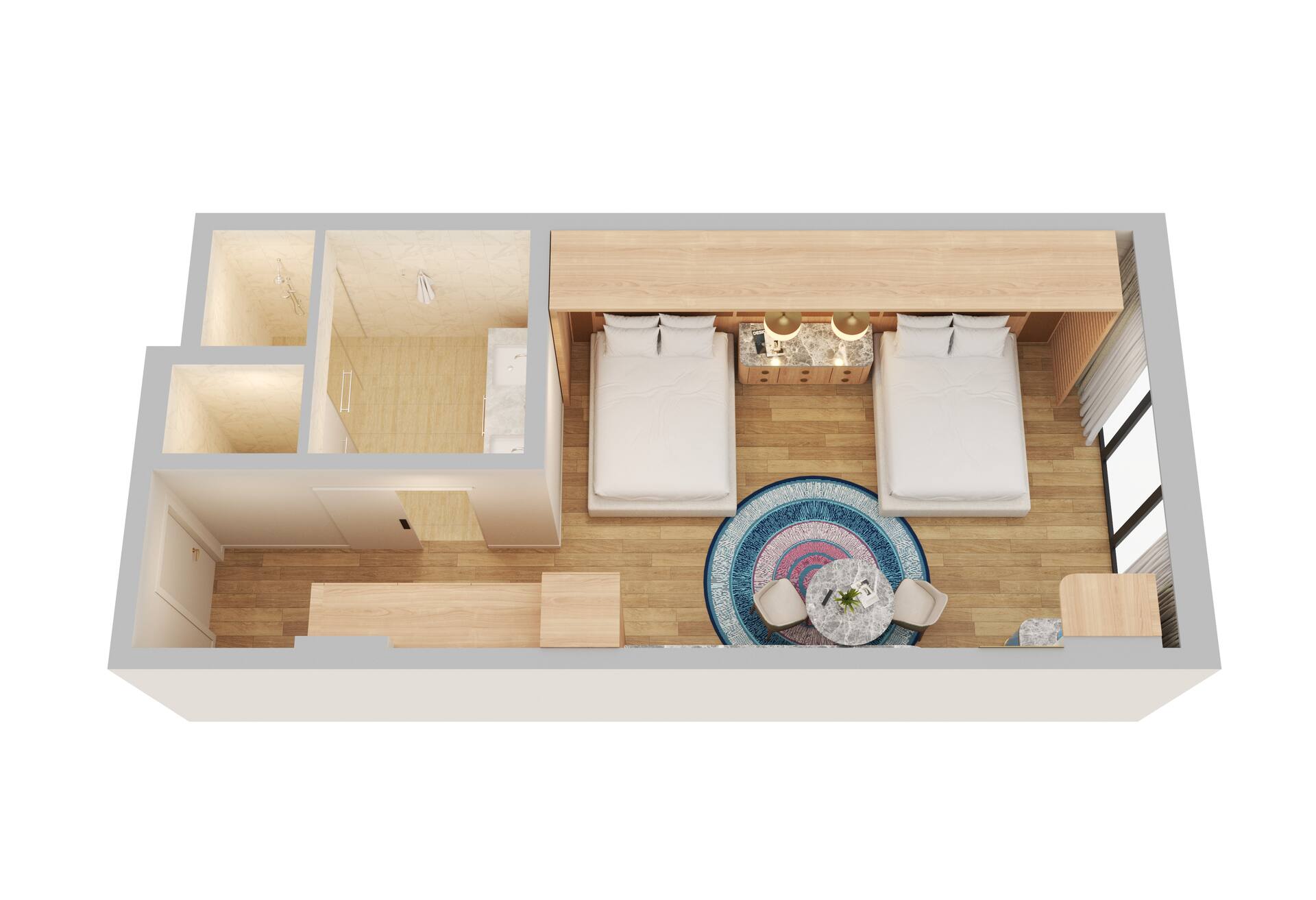 Two Queen Guestroom