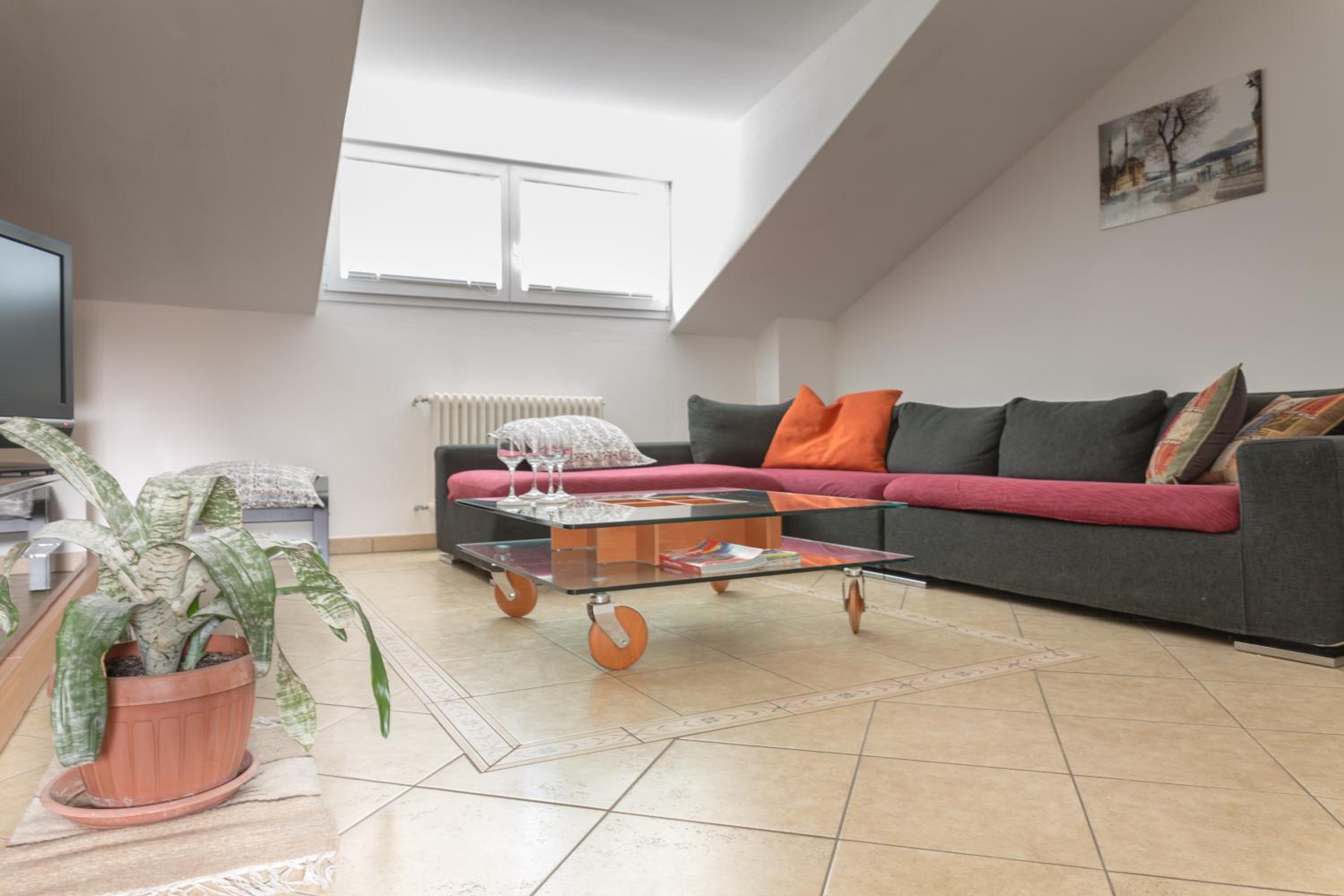 Two-Bedroom Apartment with Balcony