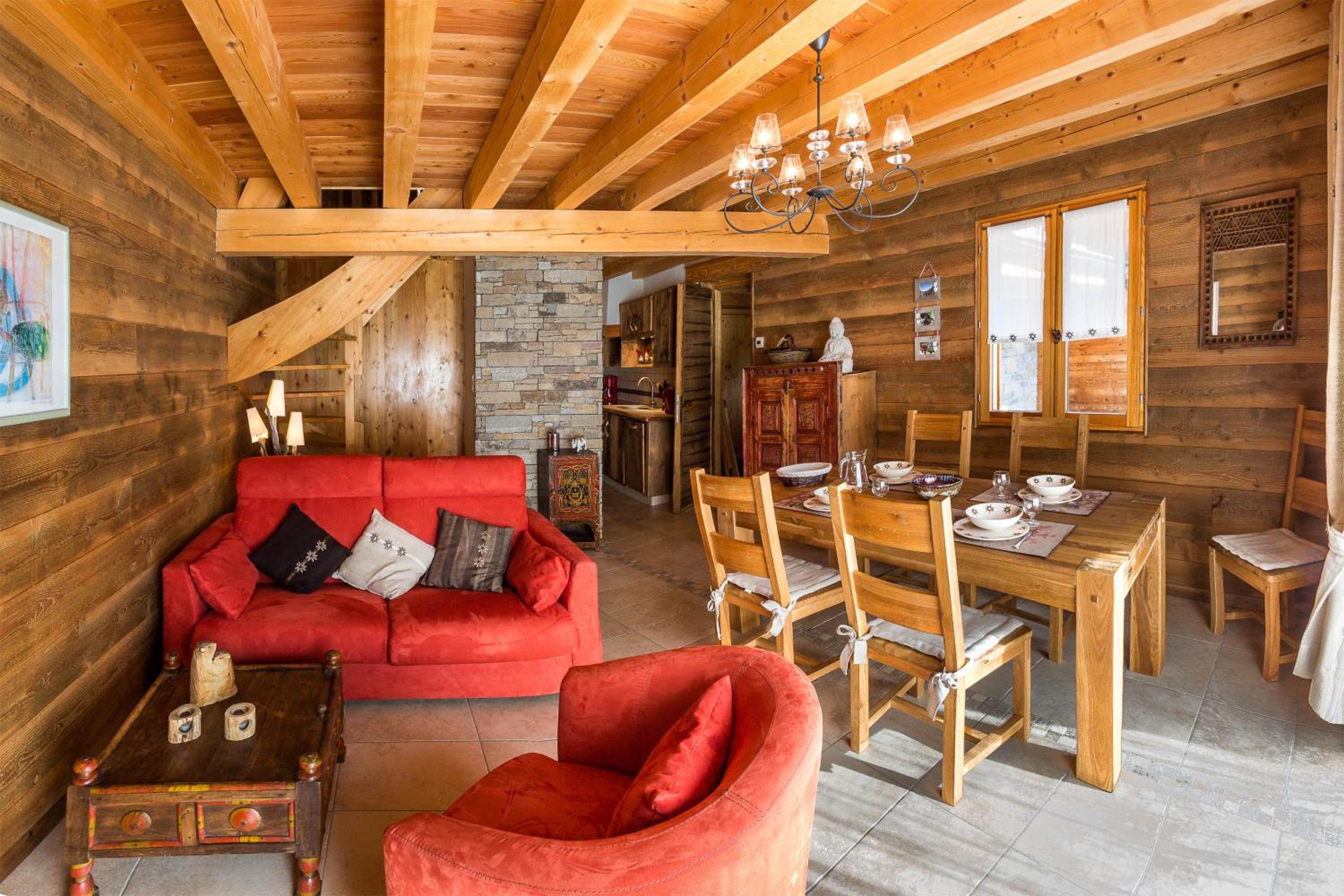 Two-Bedroom Chalet with Jacuzzi