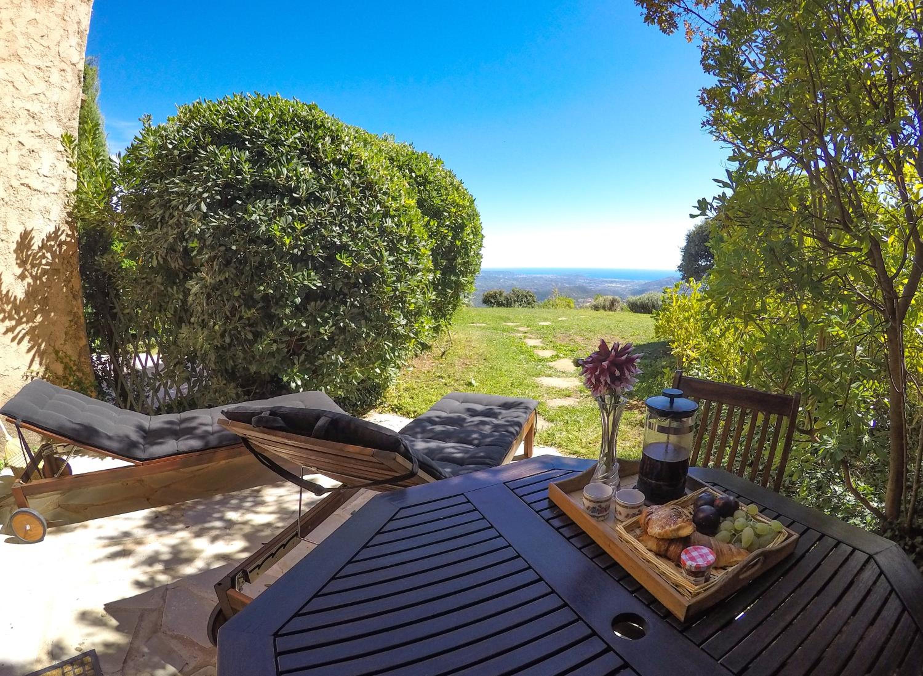 Garden Level Studio with Patio and Panoramic Views