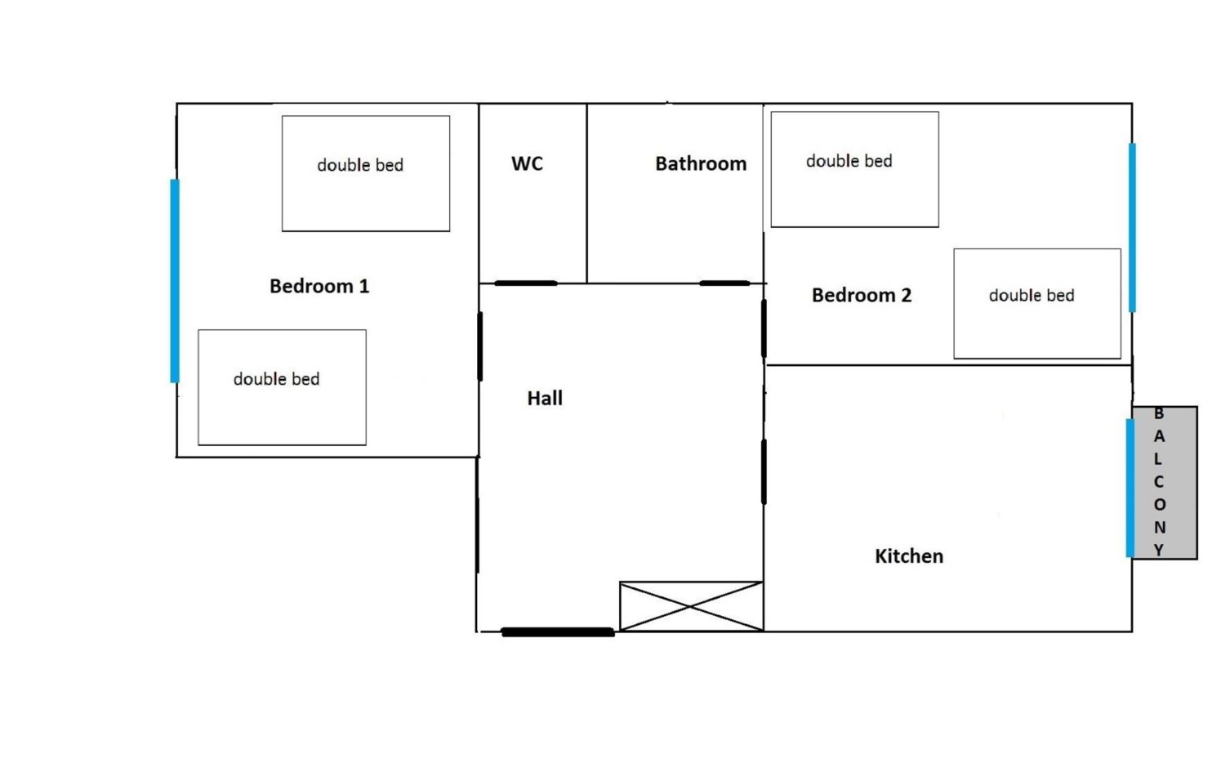 Two-Bedroom Apartment - Photo 12