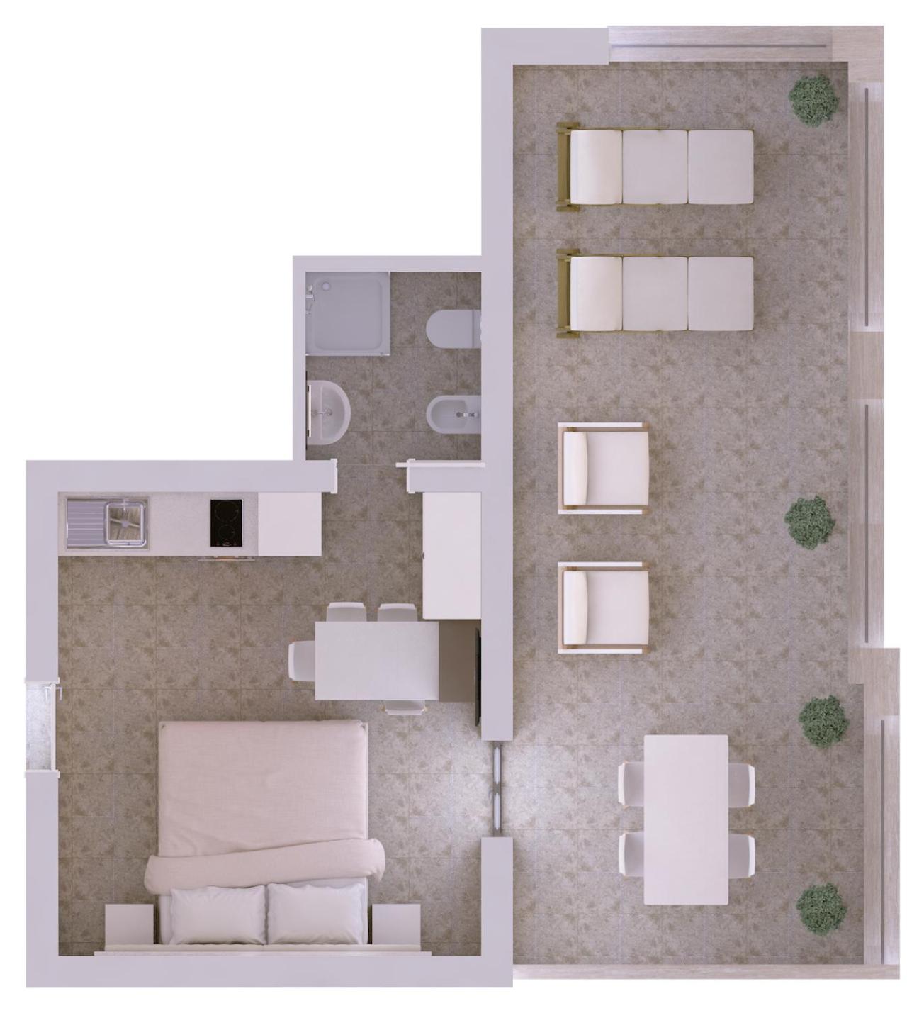 Double Room with Kitchenette
