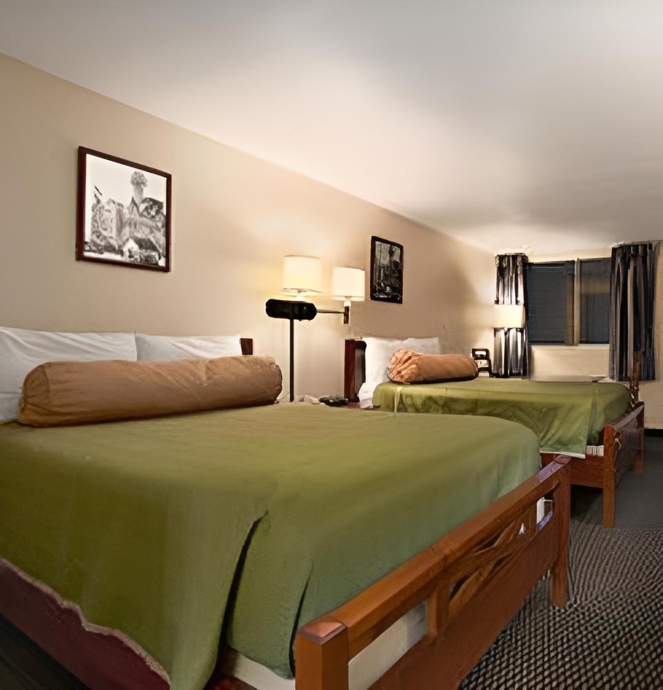 Deluxe Double Room with Two Double Beds - Smoking photo 1