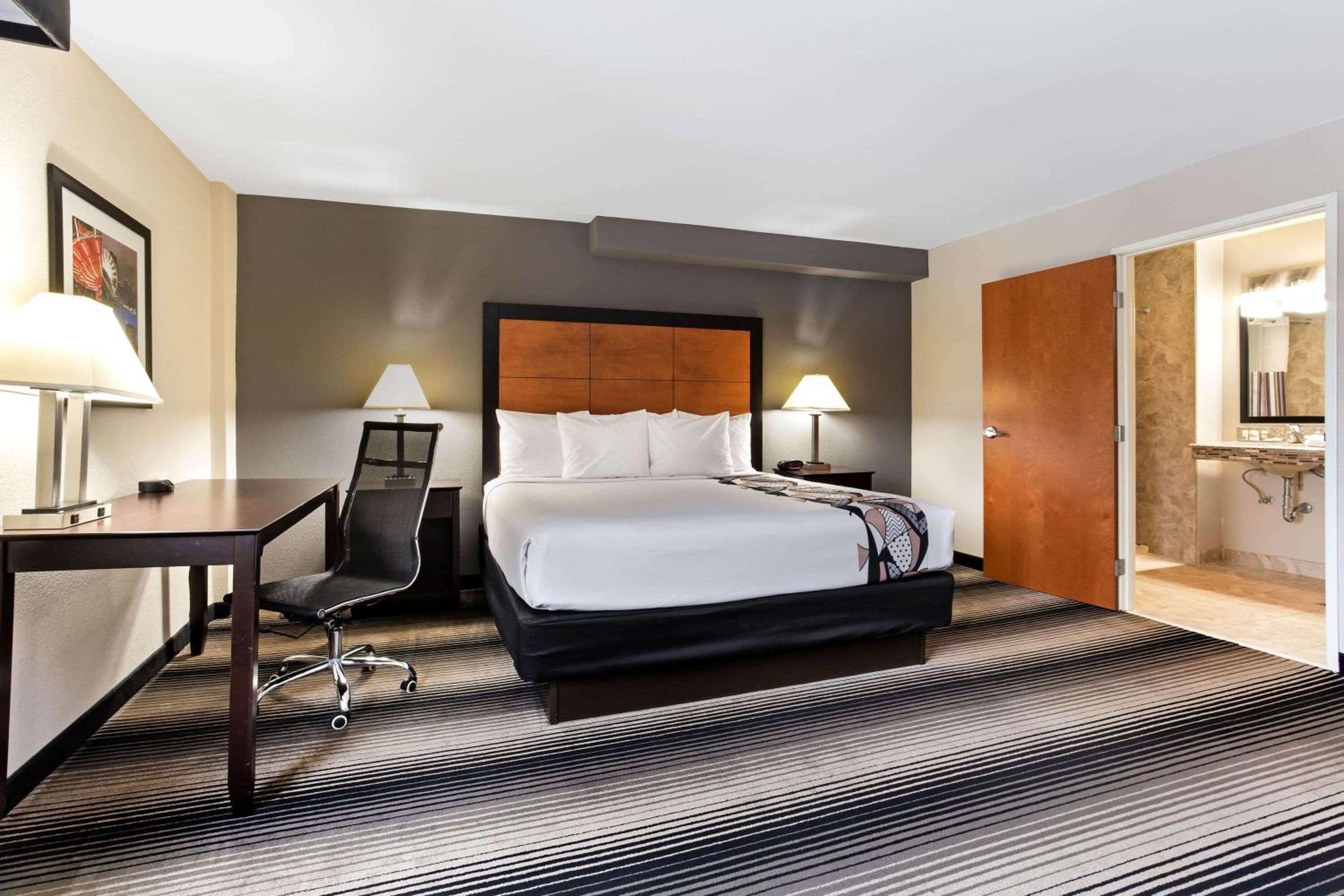 King Room with Mobility Accessible Roll-In Shower