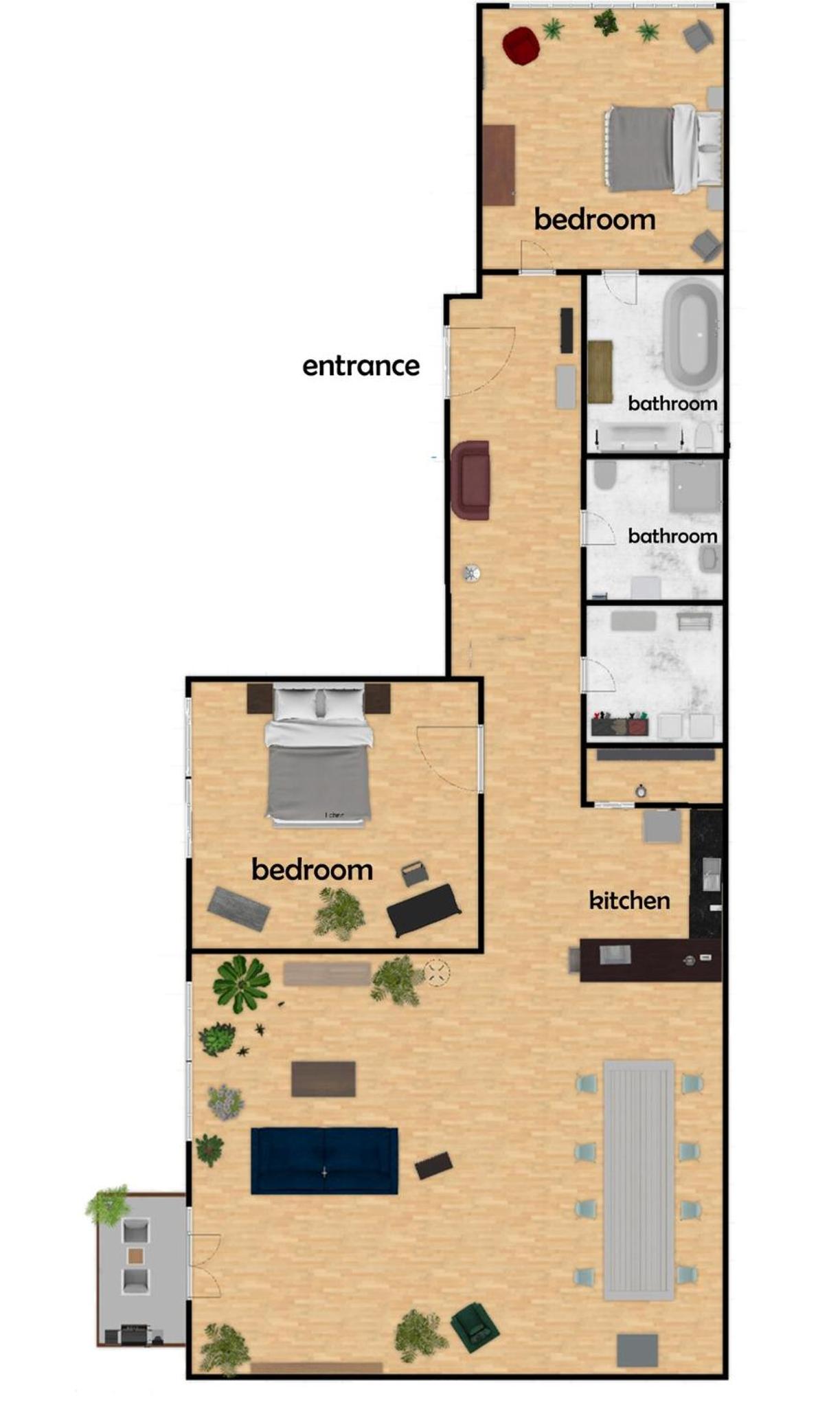 Two-Bedroom Apartment