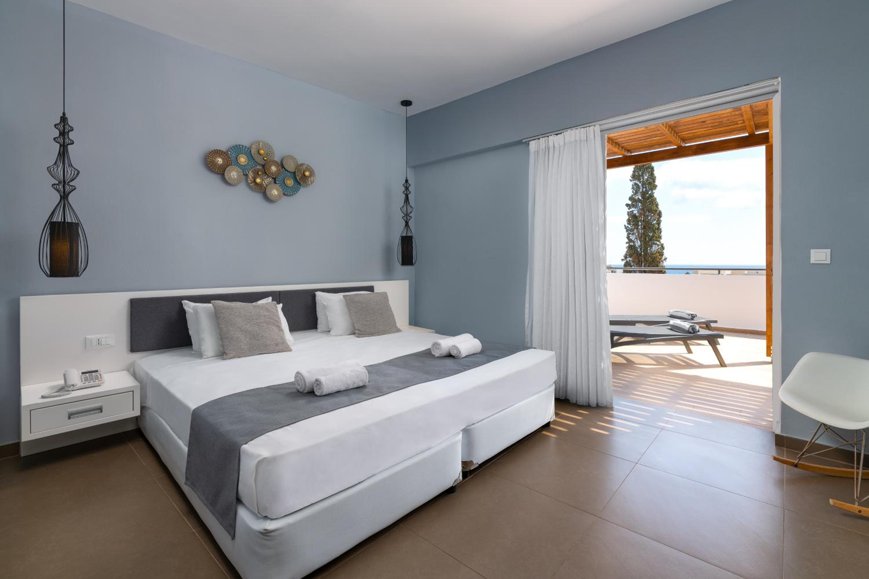 Twin Room with Sea View