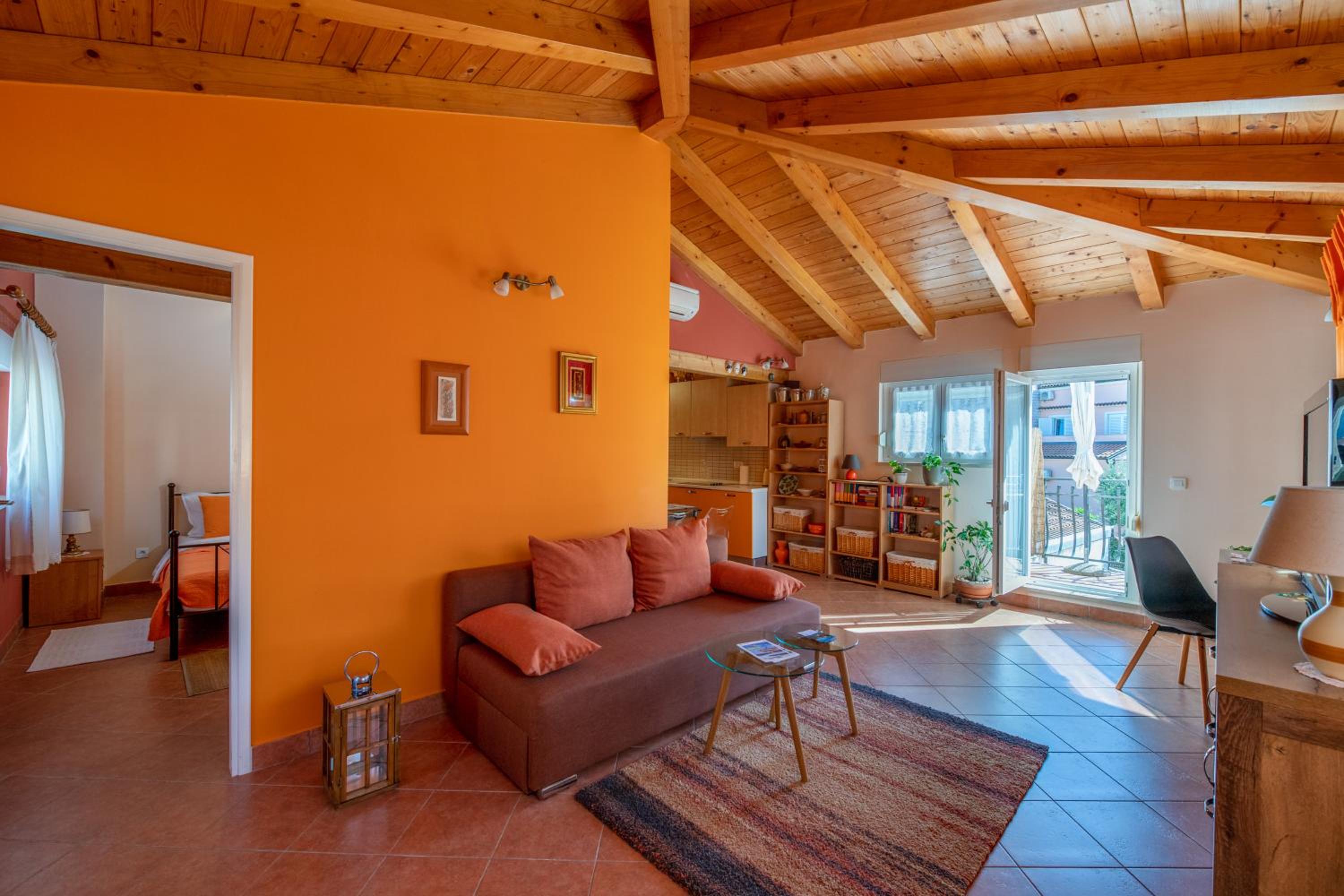 One-Bedroom Apartment with Terrace