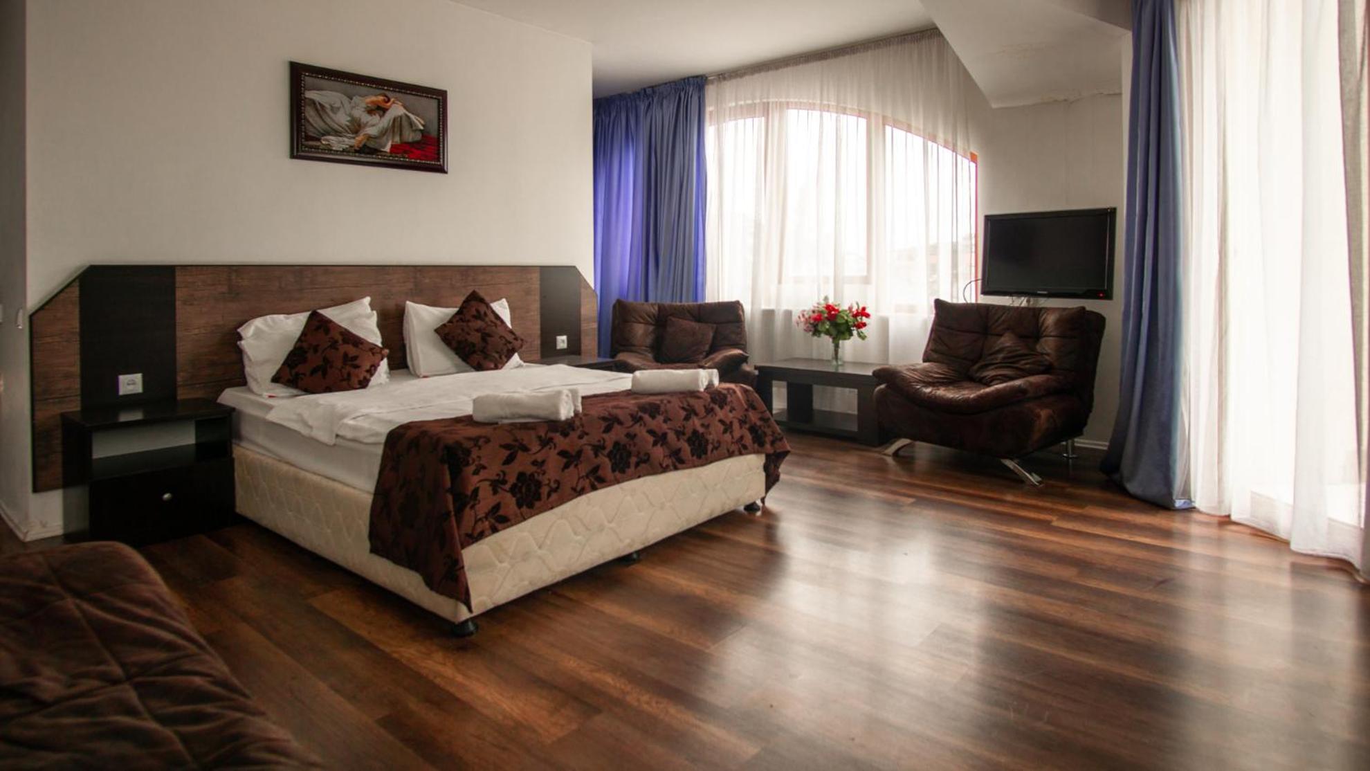Double Room with Balcony and City View