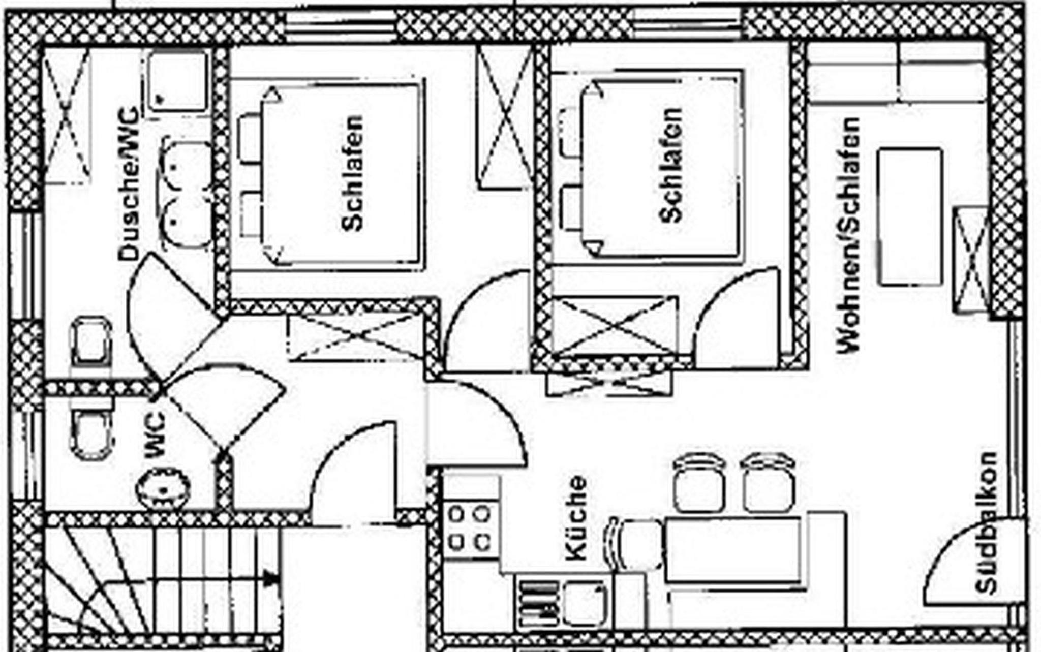 Two-Bedroom Apartment photo 1