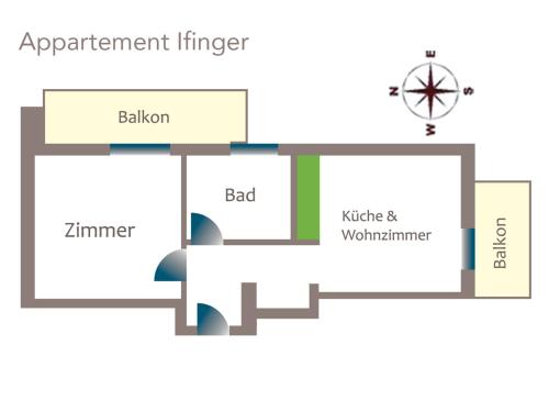 Apartment with Balcony