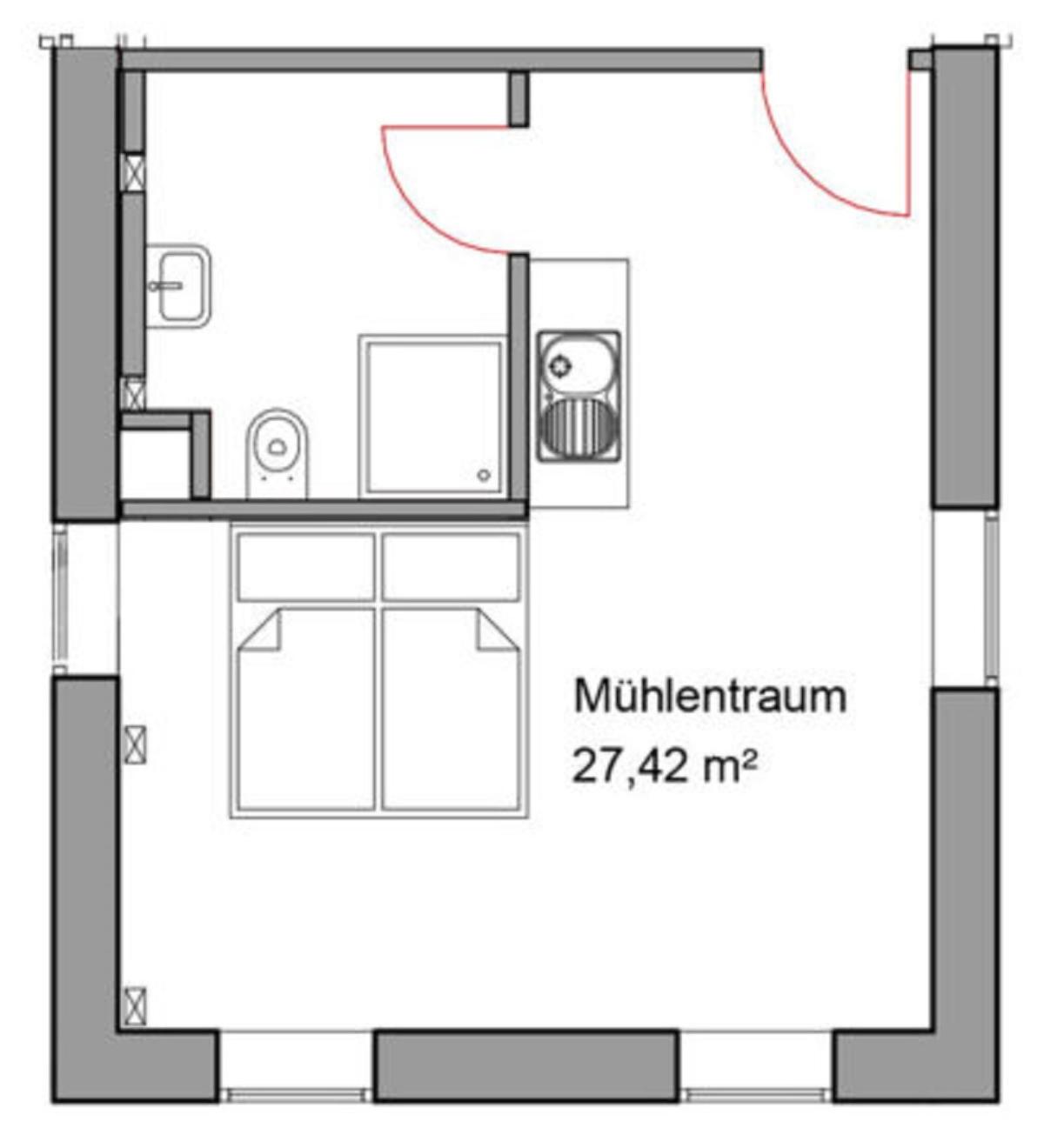 Deluxe Double Room with Shower