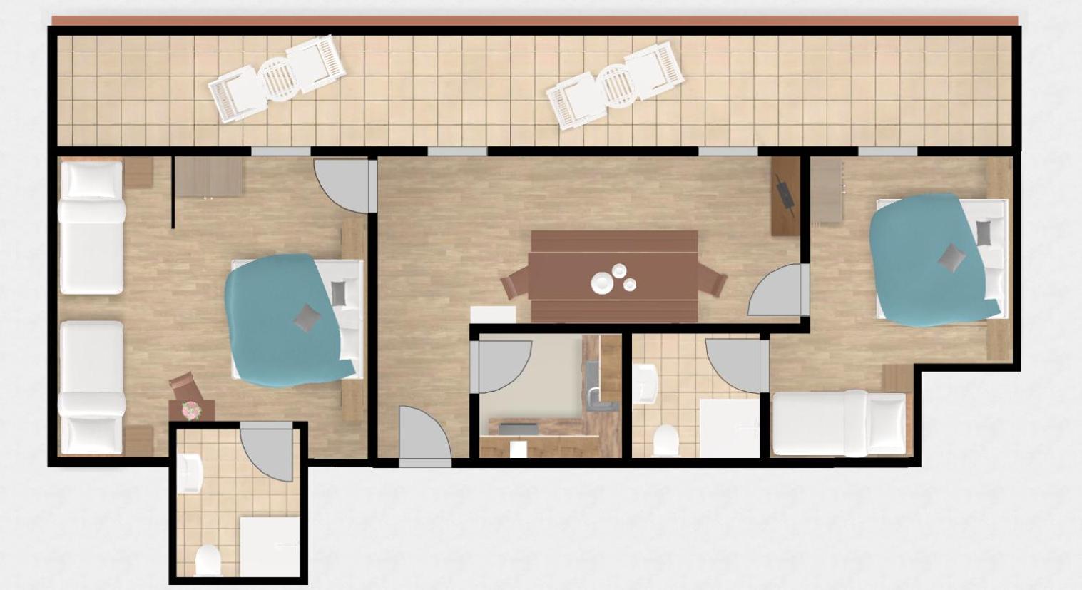 Two-Bedroom Apartment