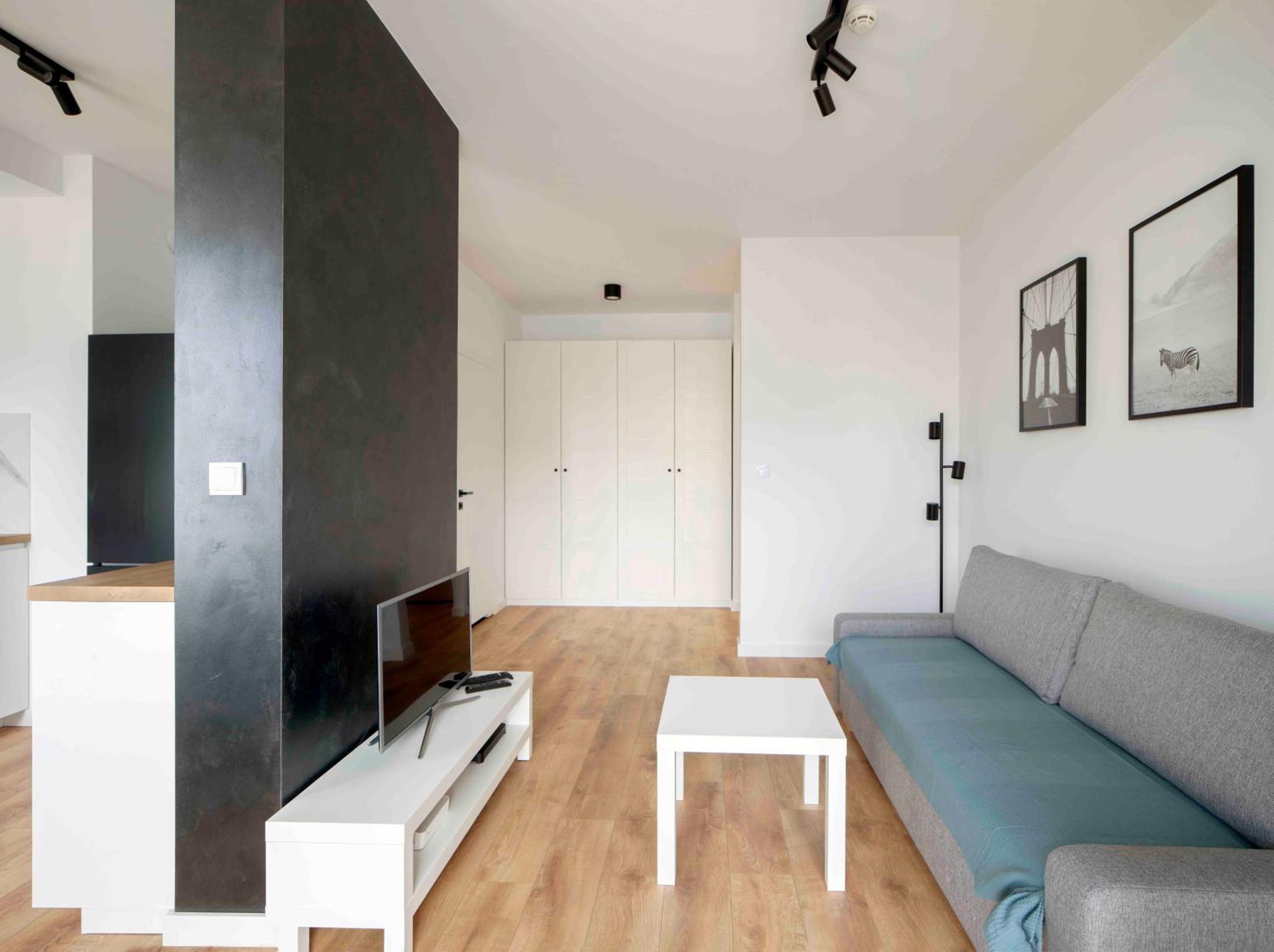Studio with Balcony