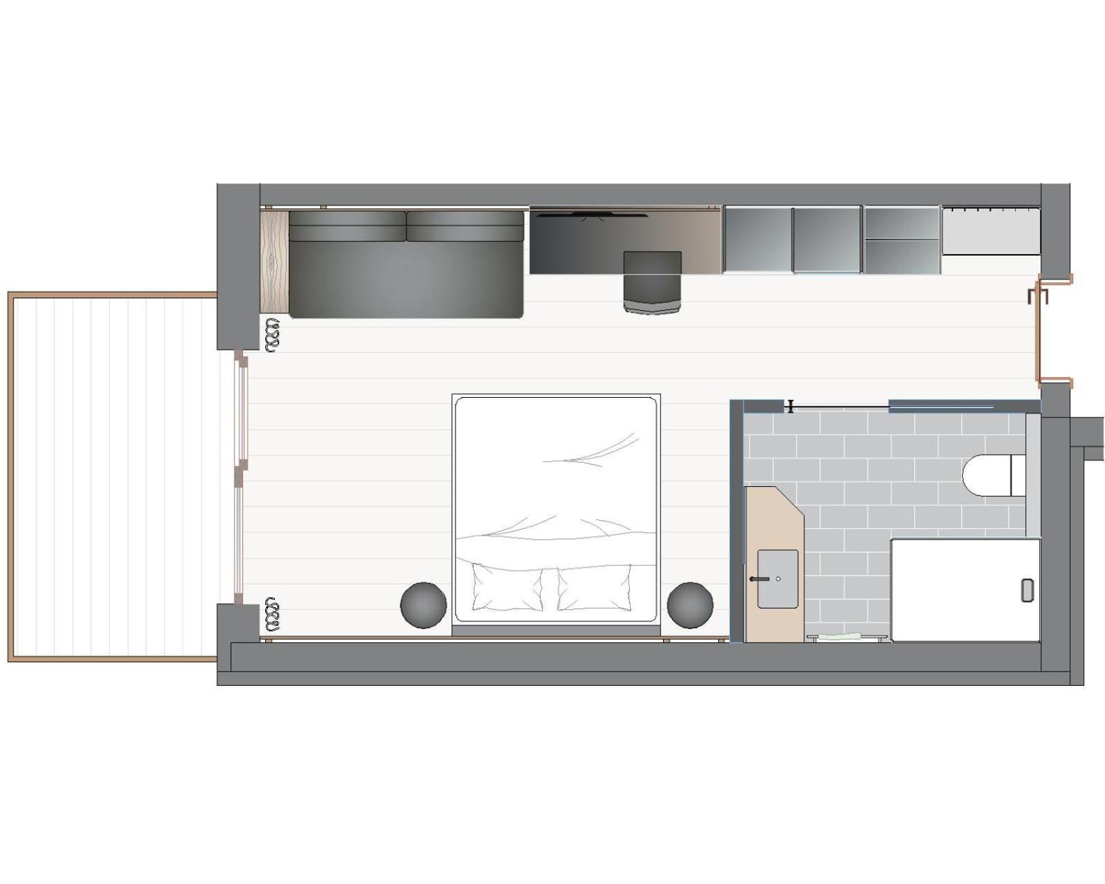 Double or Twin Room with Mountain View - Photo 1