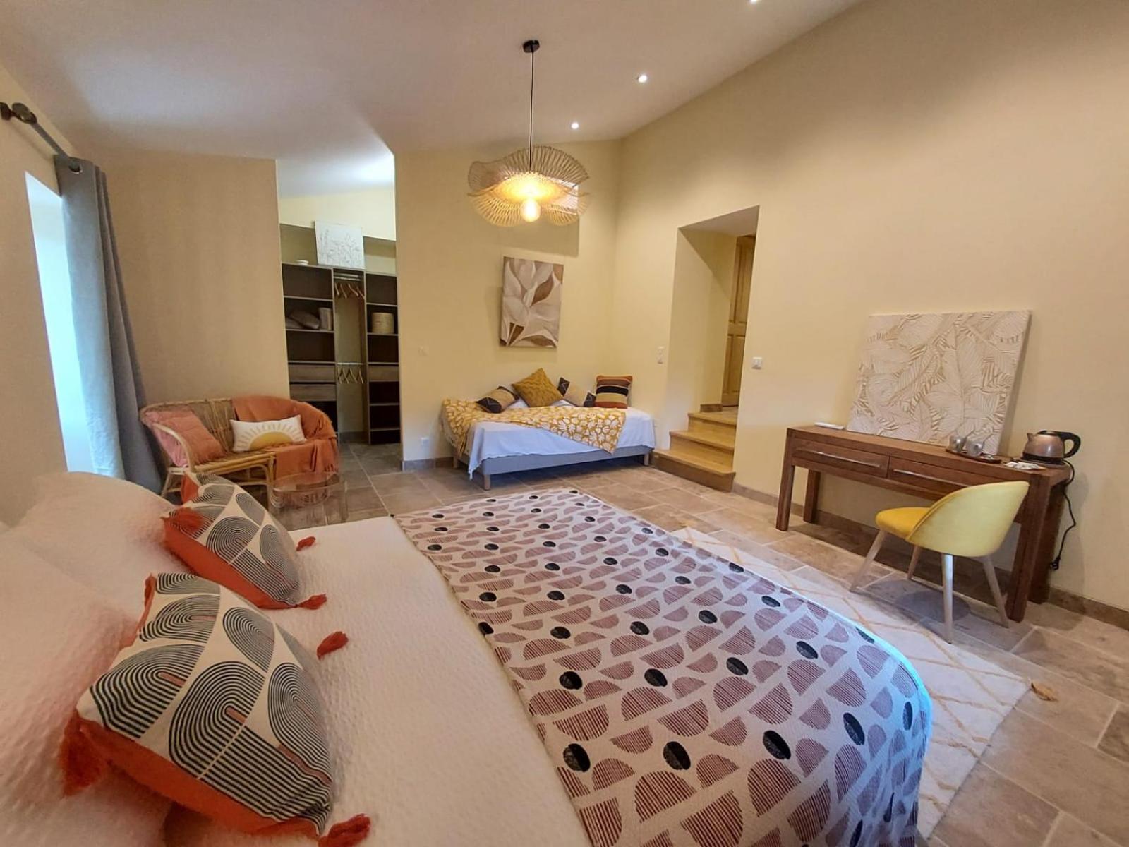Quadruple Room with Garden View