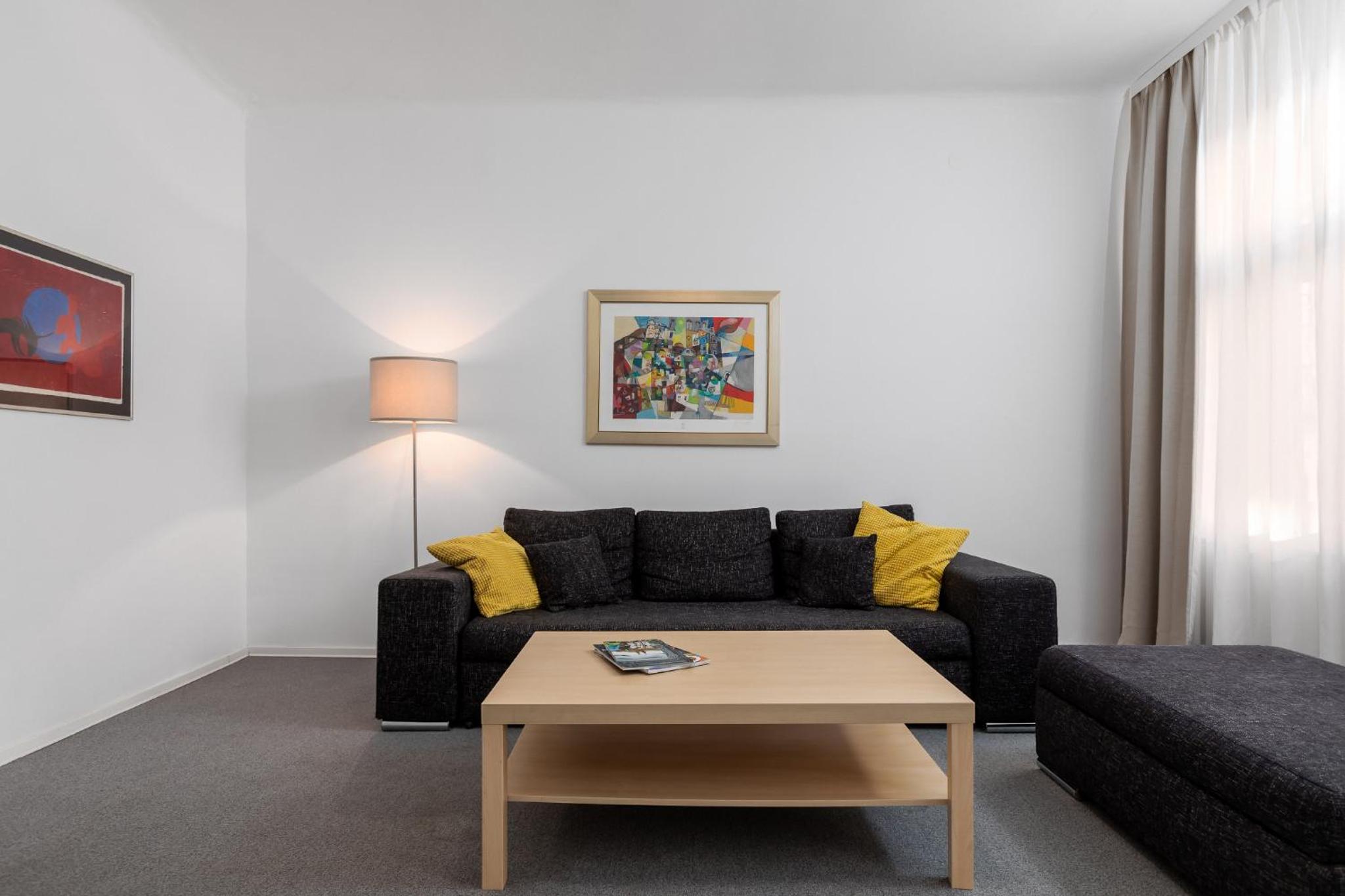 Two-Bedroom Apartment with Balcony