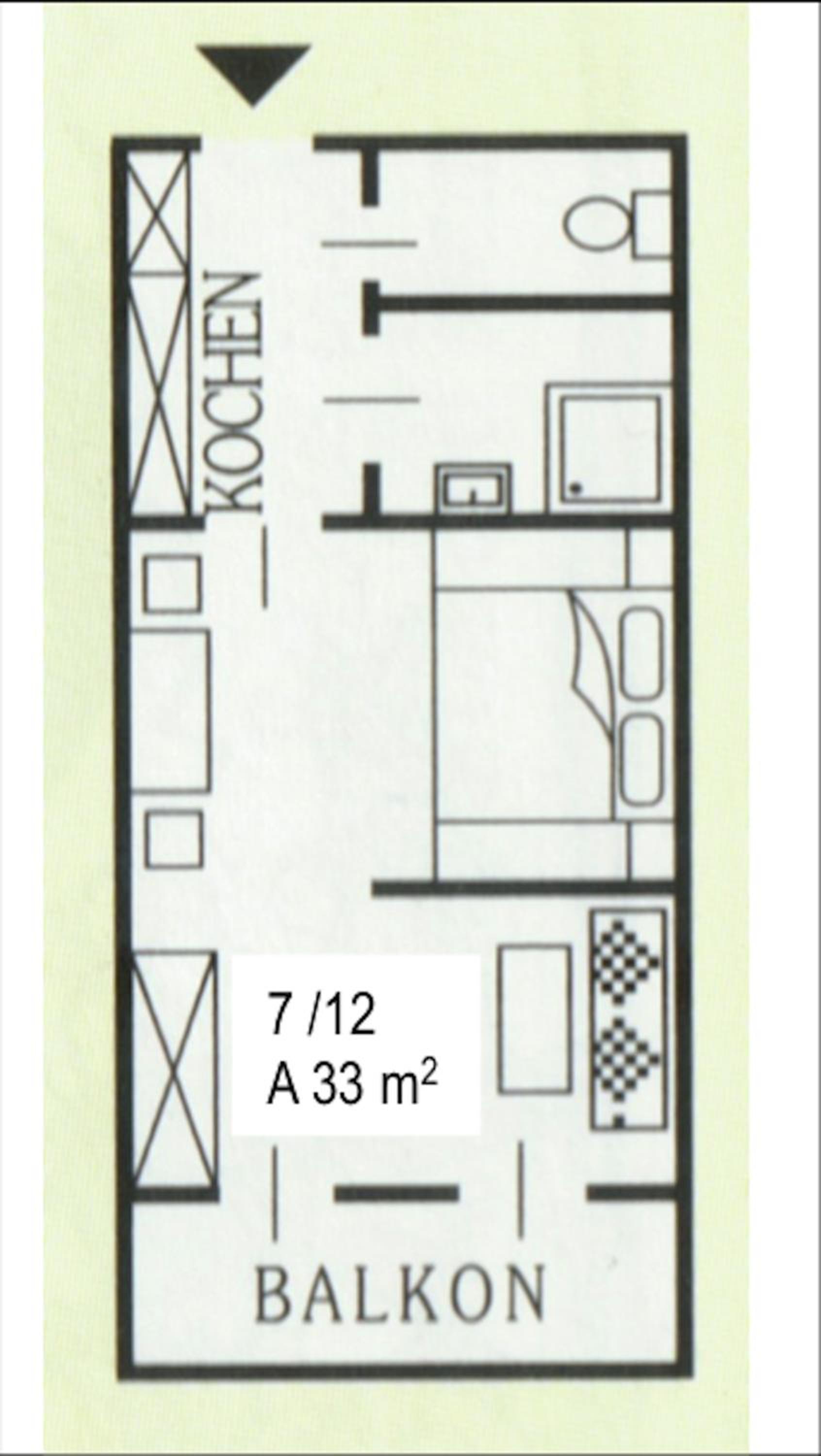 Studio with Balcony photo 3