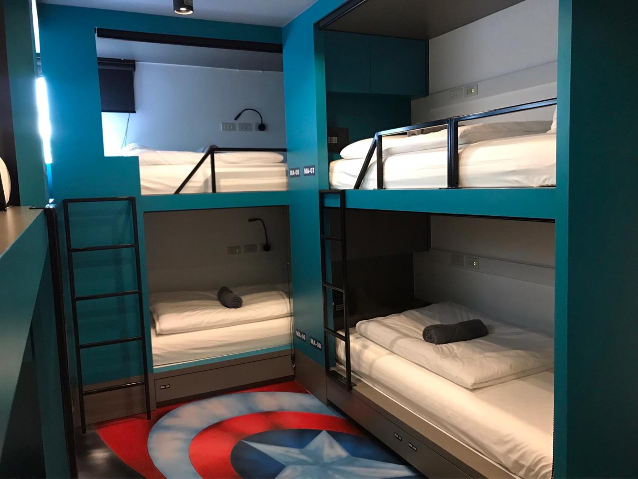 Bunk Bed in Male Dormitory Room