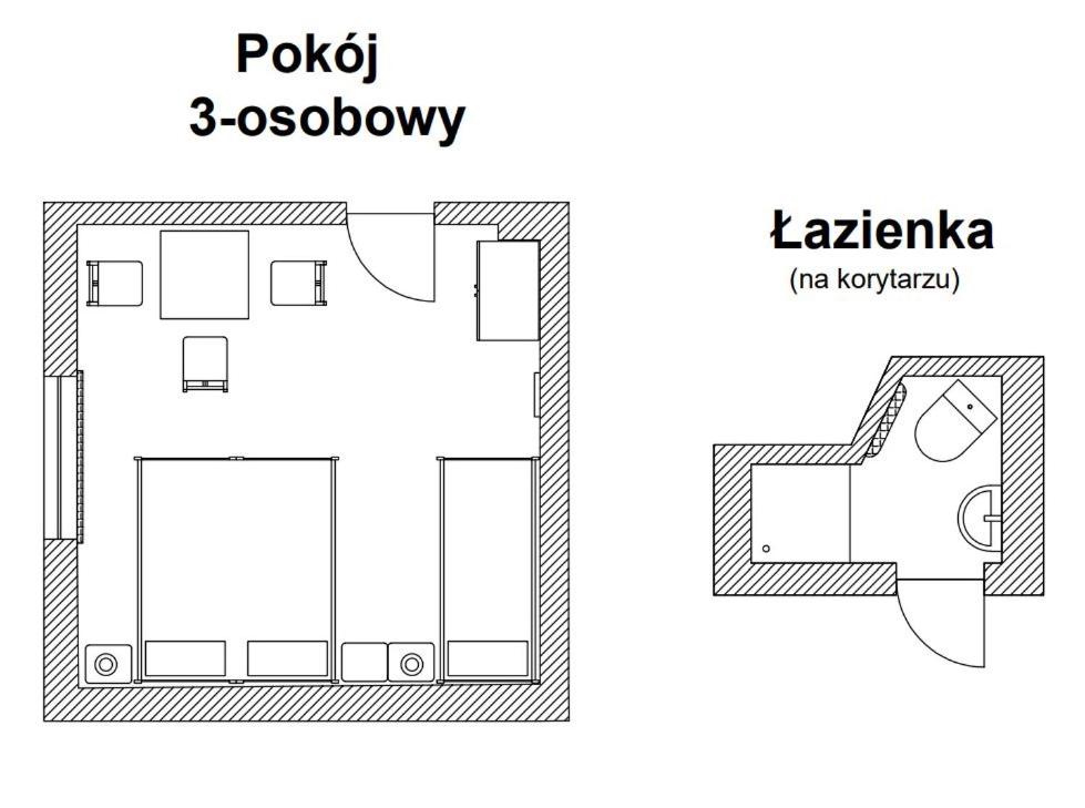 Triple Room with Private External Bathroom