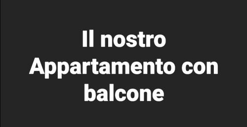 Appartamento con balcone