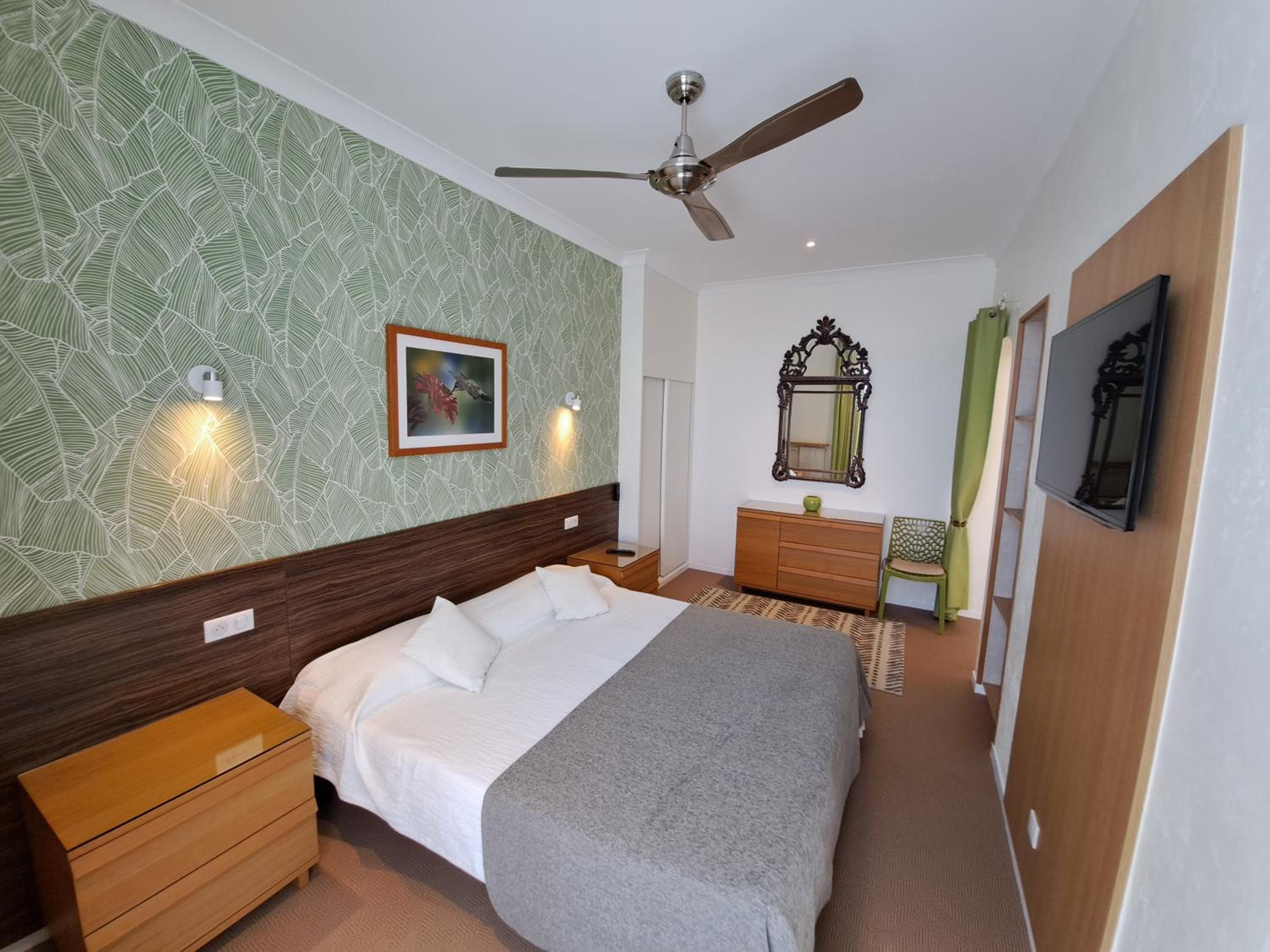One-Bedroom Apartment with Terrace (3 Persons - Sea View - First Floor)