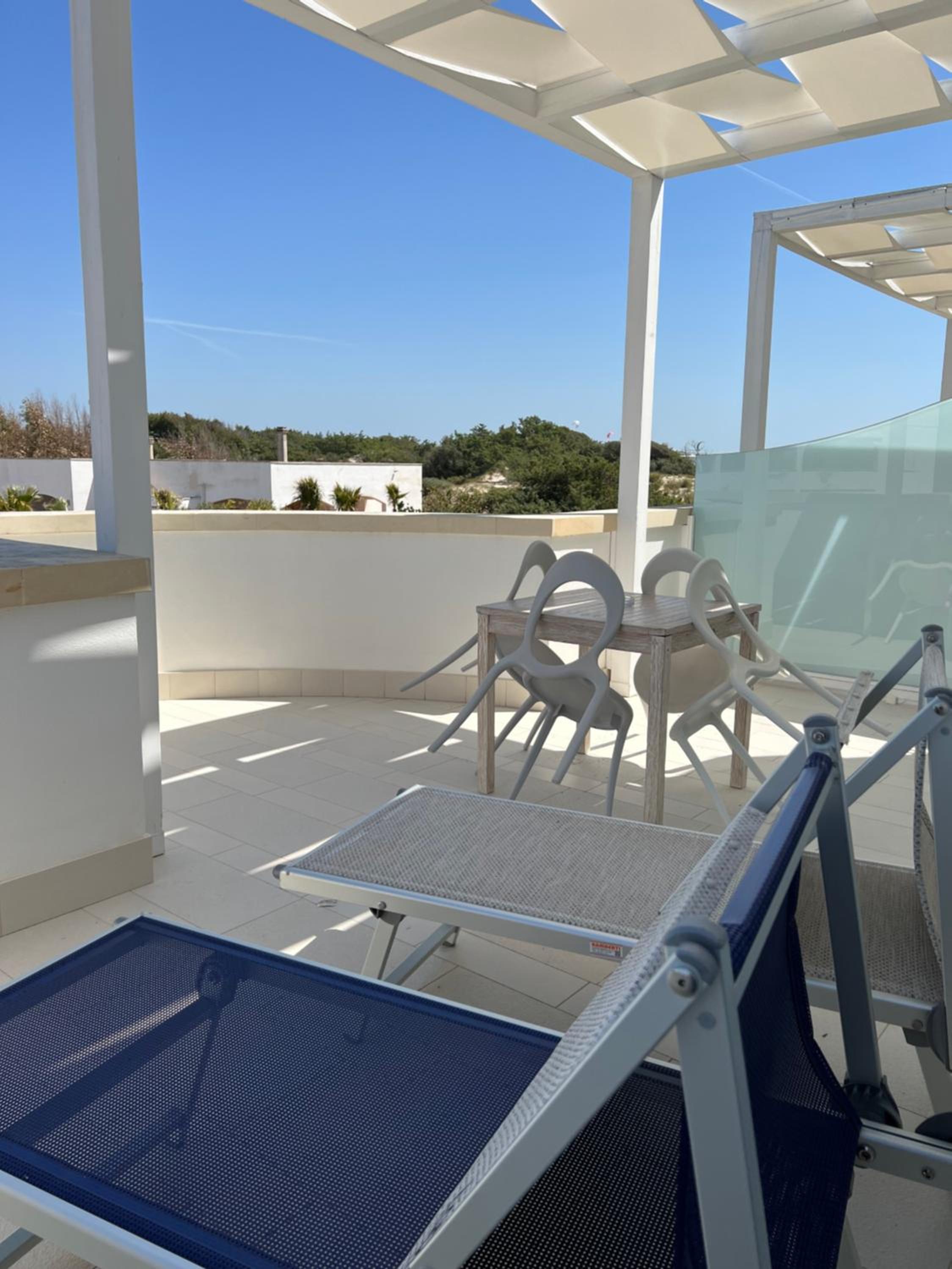 Double Room with Terrace and Partial Sea View
