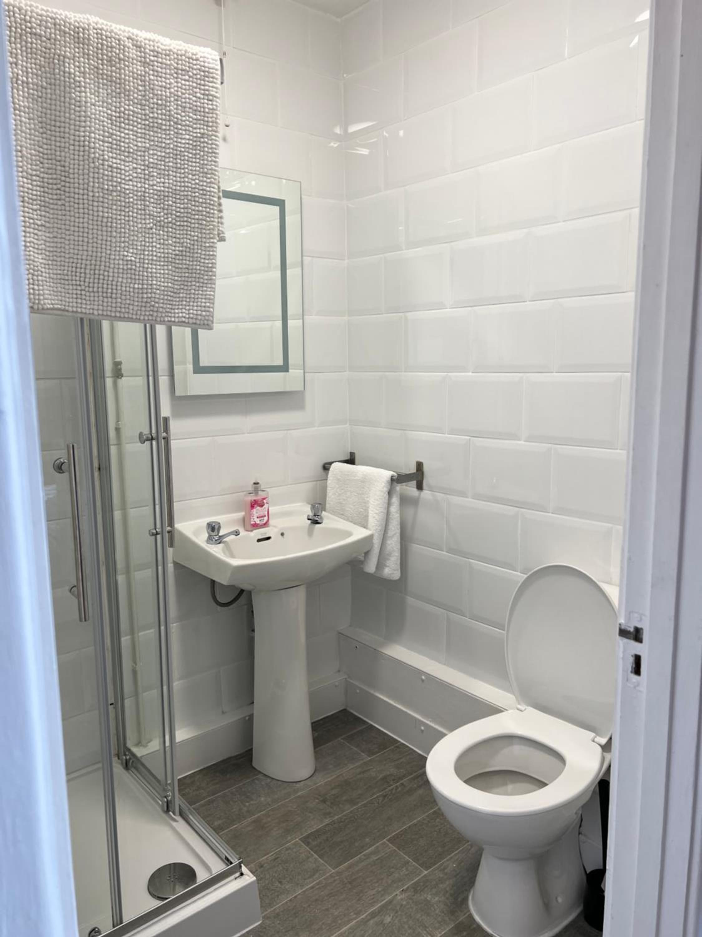 Family Room with Bathroom
