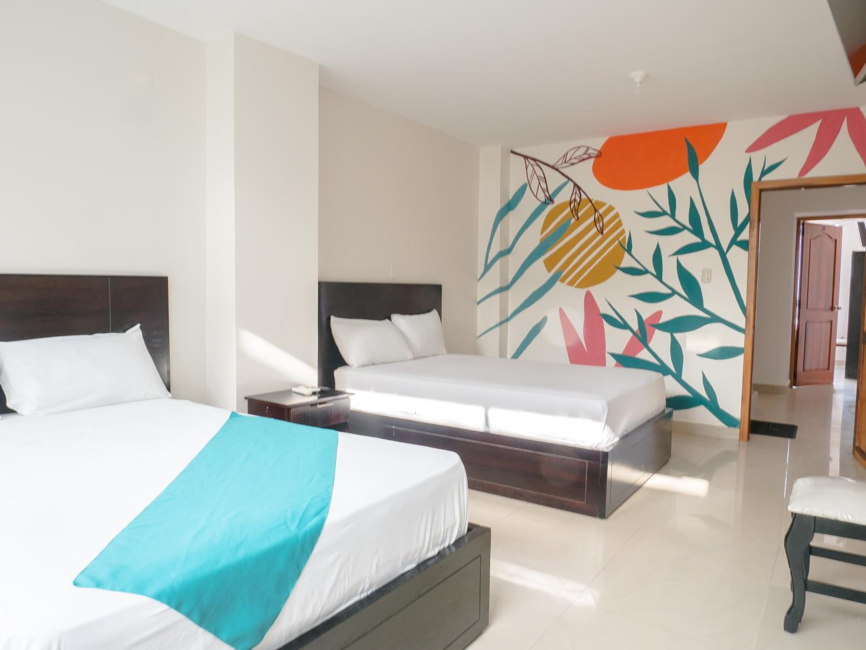 Quadruple Room with Sea View