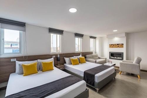 Superior Double Room with Two Double Beds