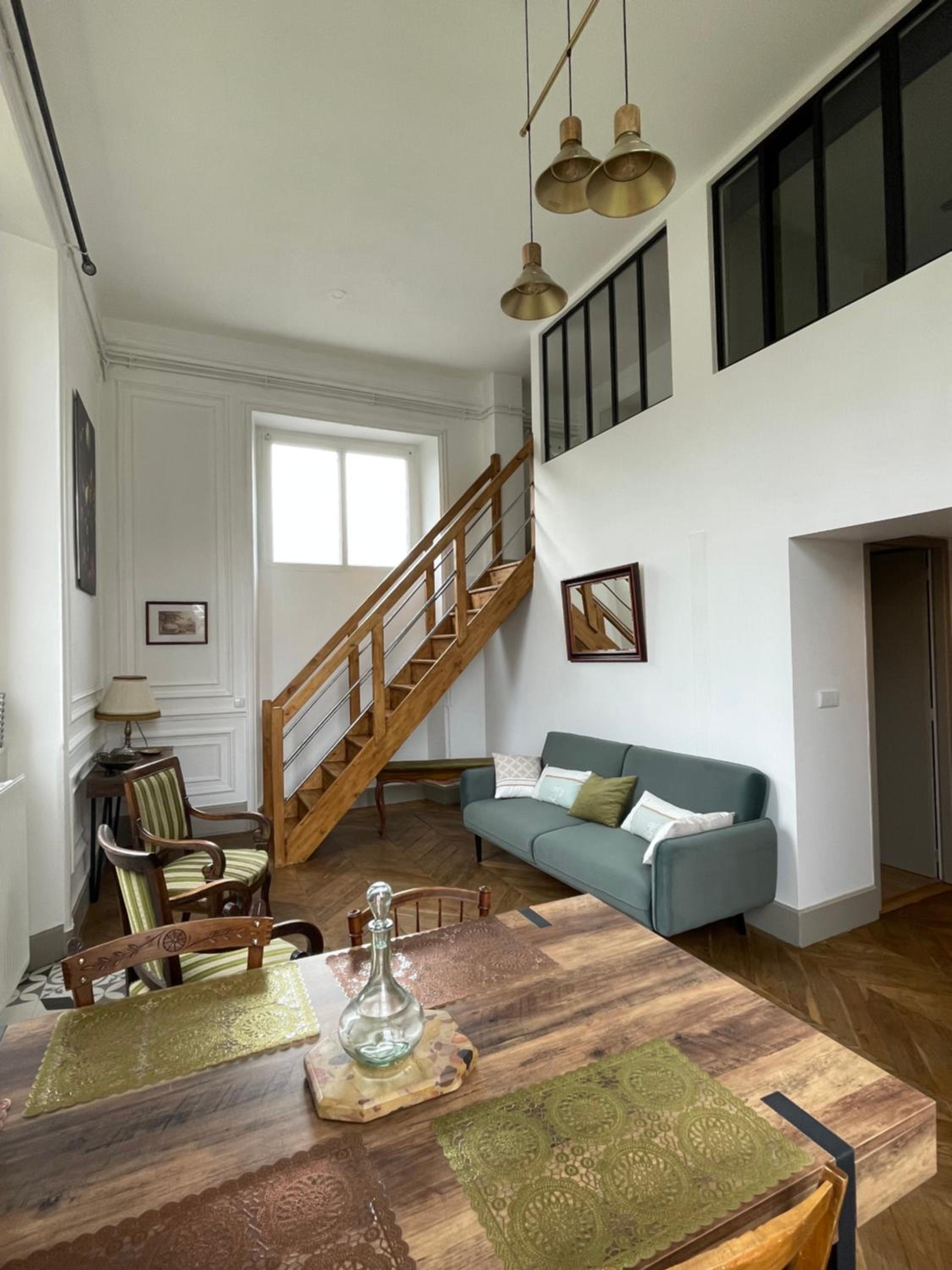 Apartment with Mezzanine Level and Garden View (7 People) photo 1