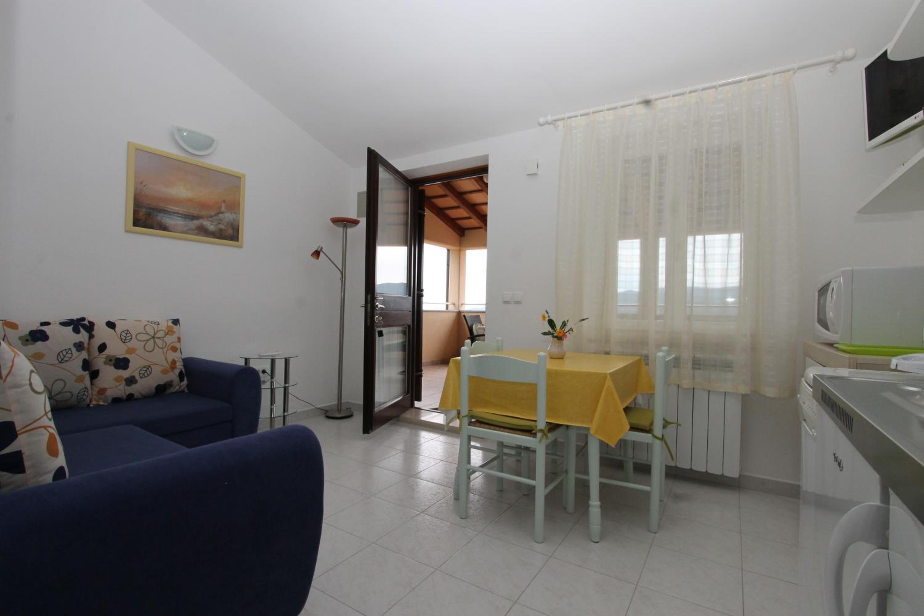 Standard One-Bedroom Apartment with Terrace and Sea View  photo 3