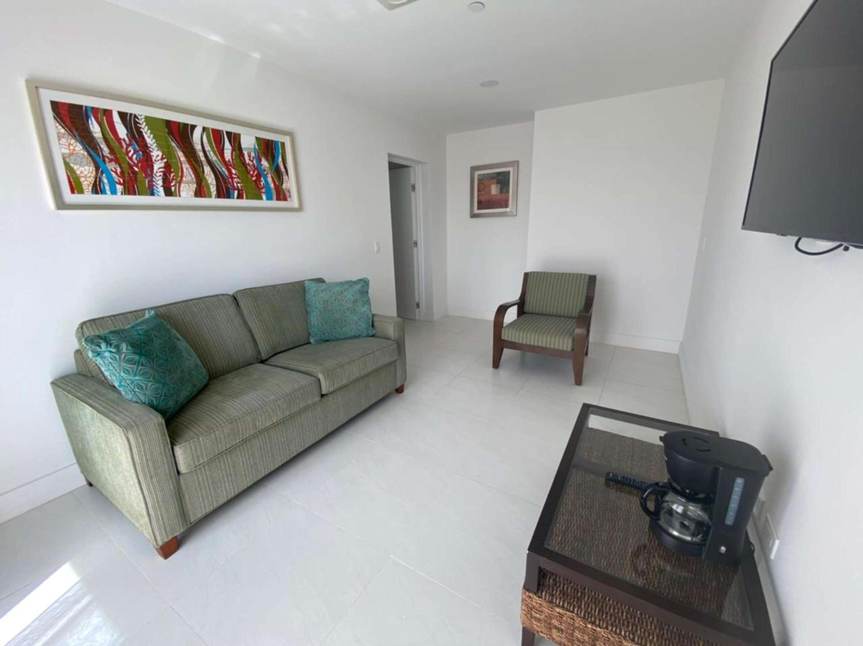 King Suite with Sofa Bed and Island View