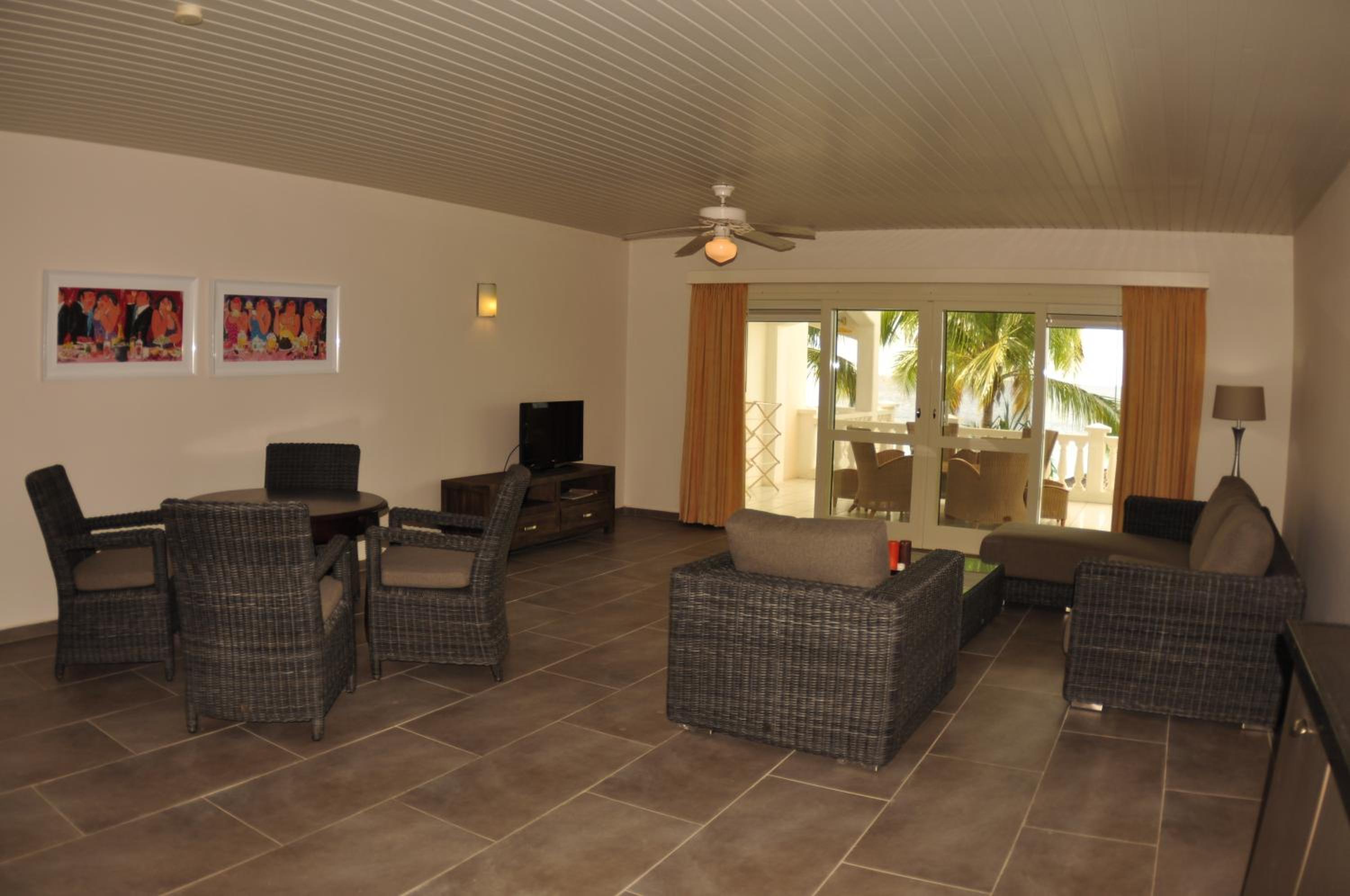 outdoor BBQ area