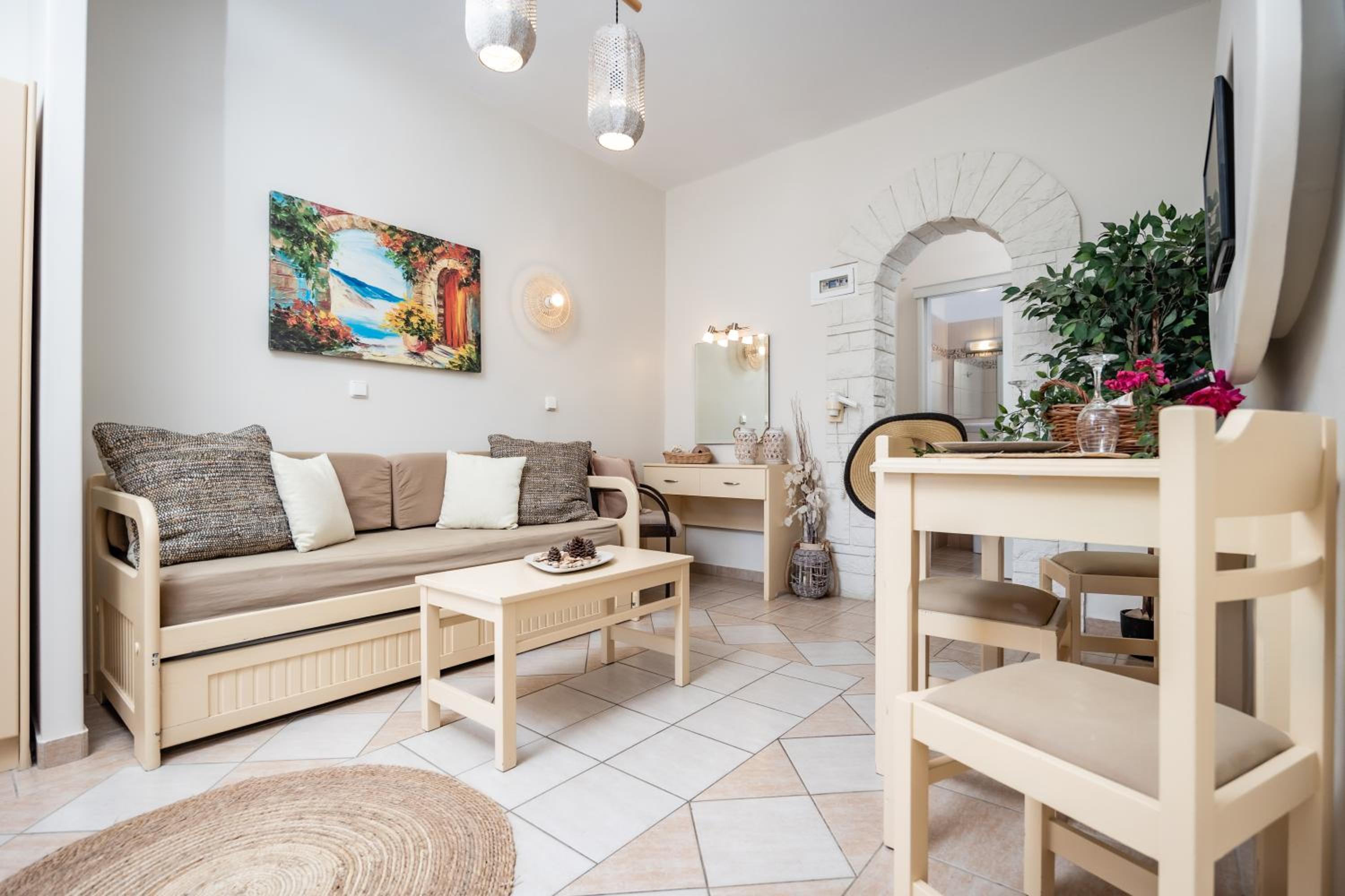 Superior One-Bedroom Apartment with Garden View