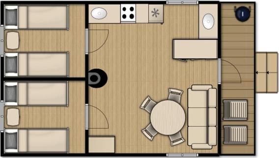 Economy Cottage with lake view photo 3