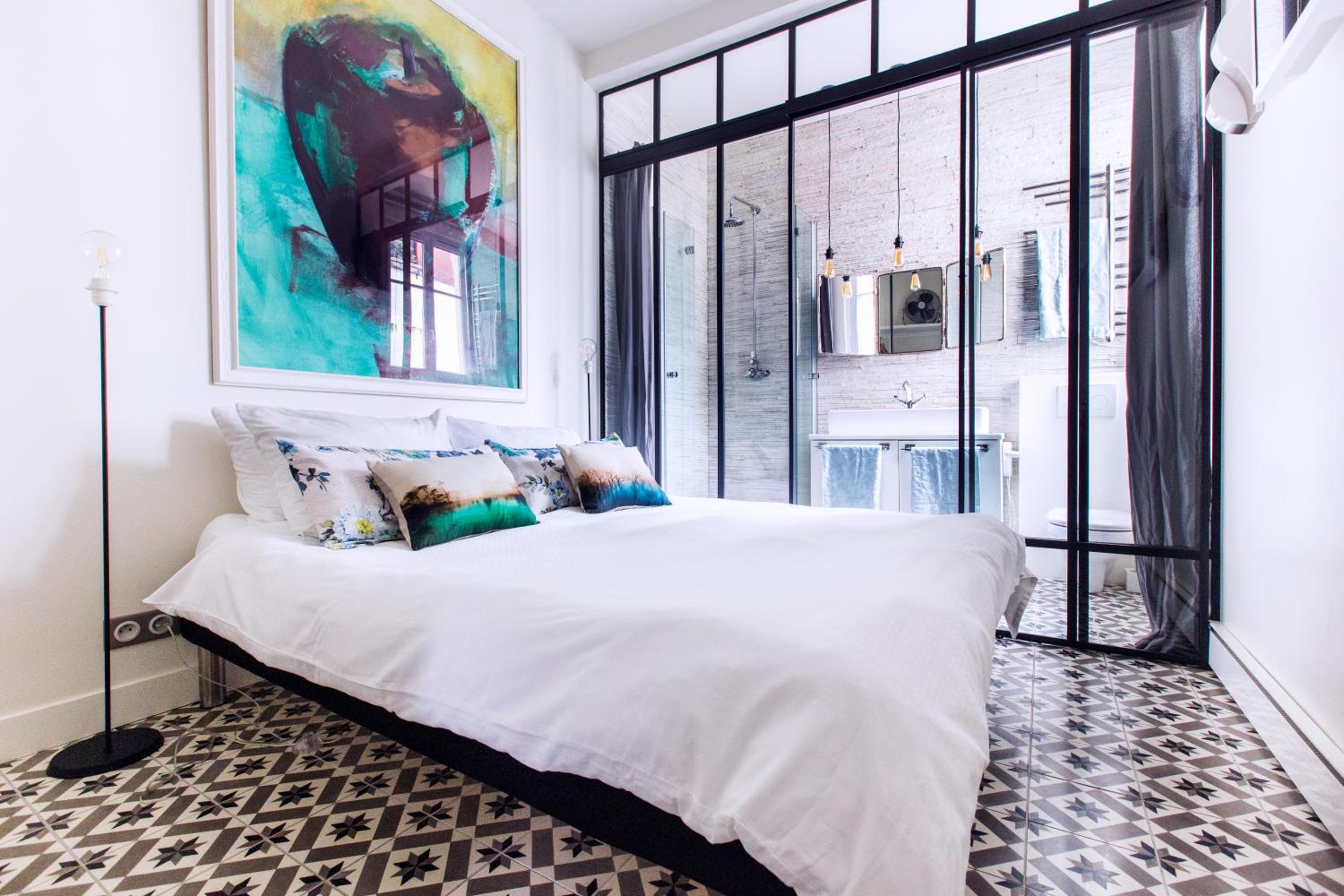 Small Double Room with Patio View