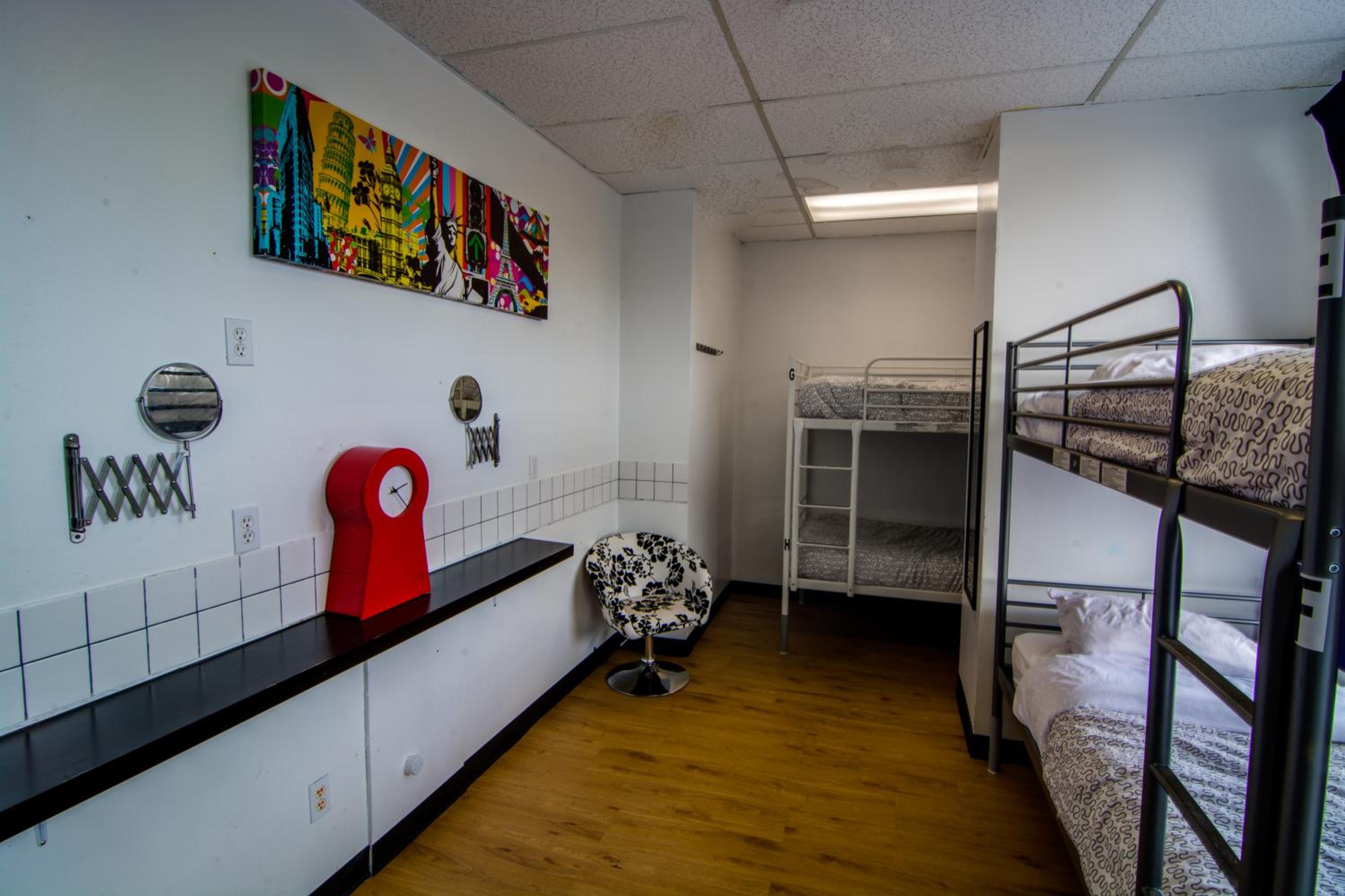 Single Bed in Female Dormitory Room