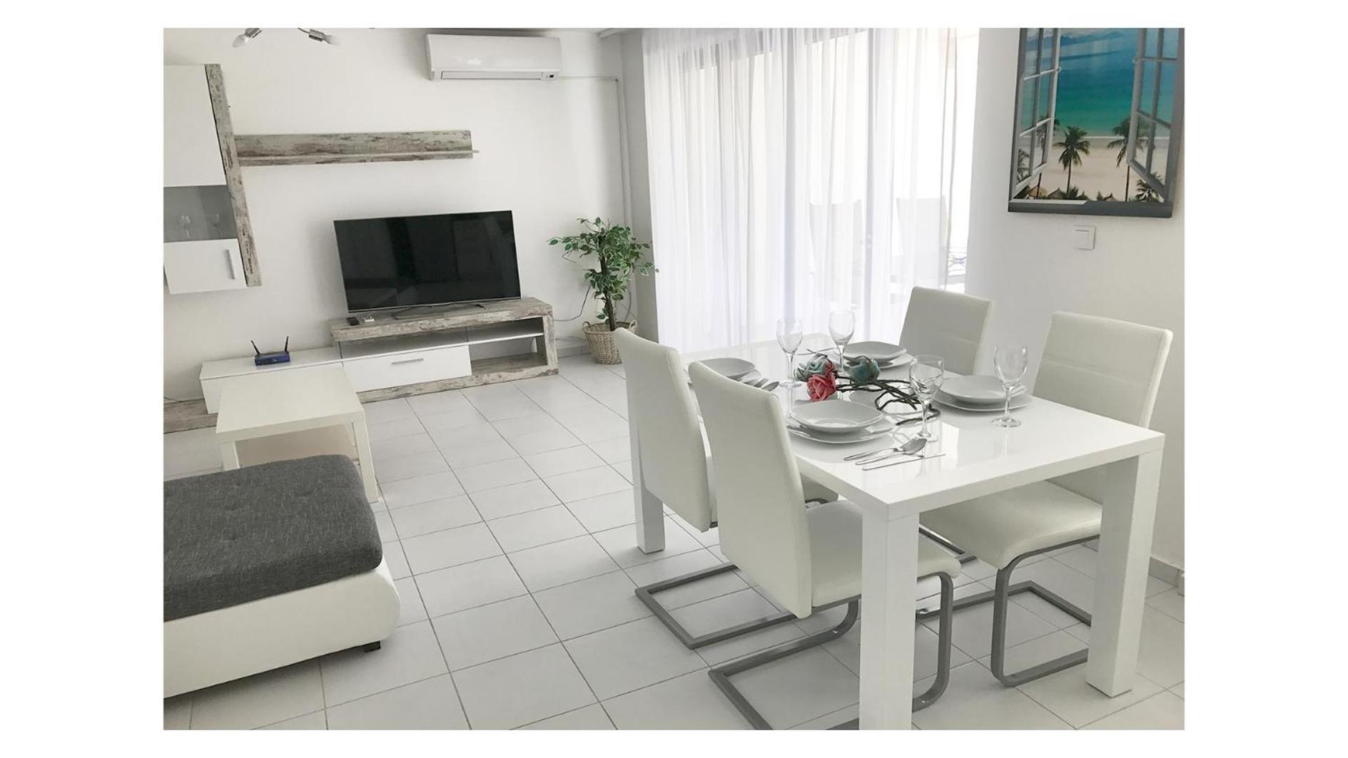 One-Bedroom Apartment with Patio and Garden View