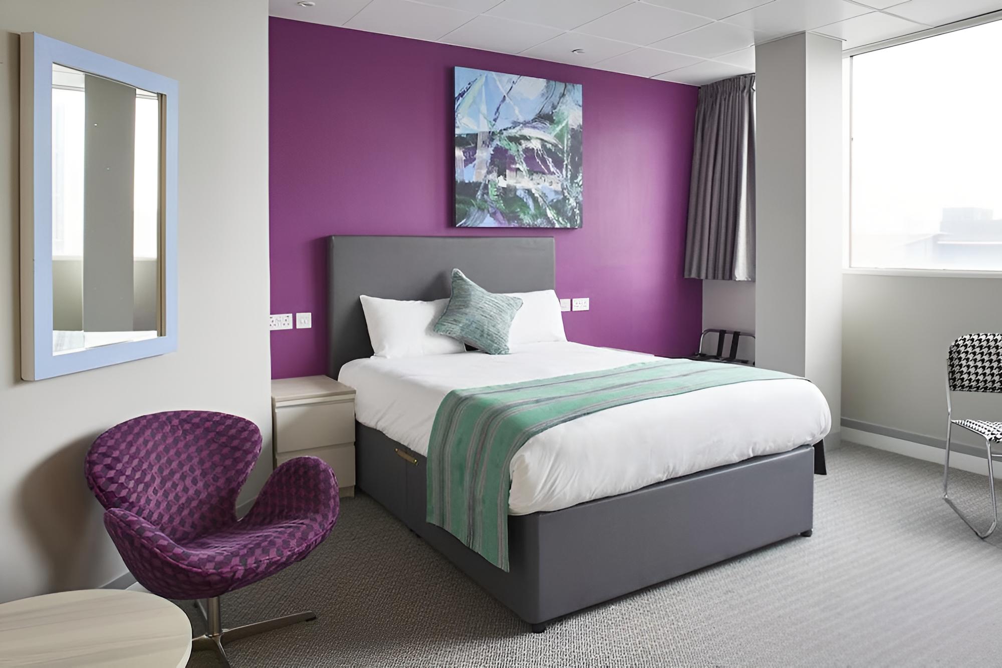 (Top Floors) Deluxe King room with view