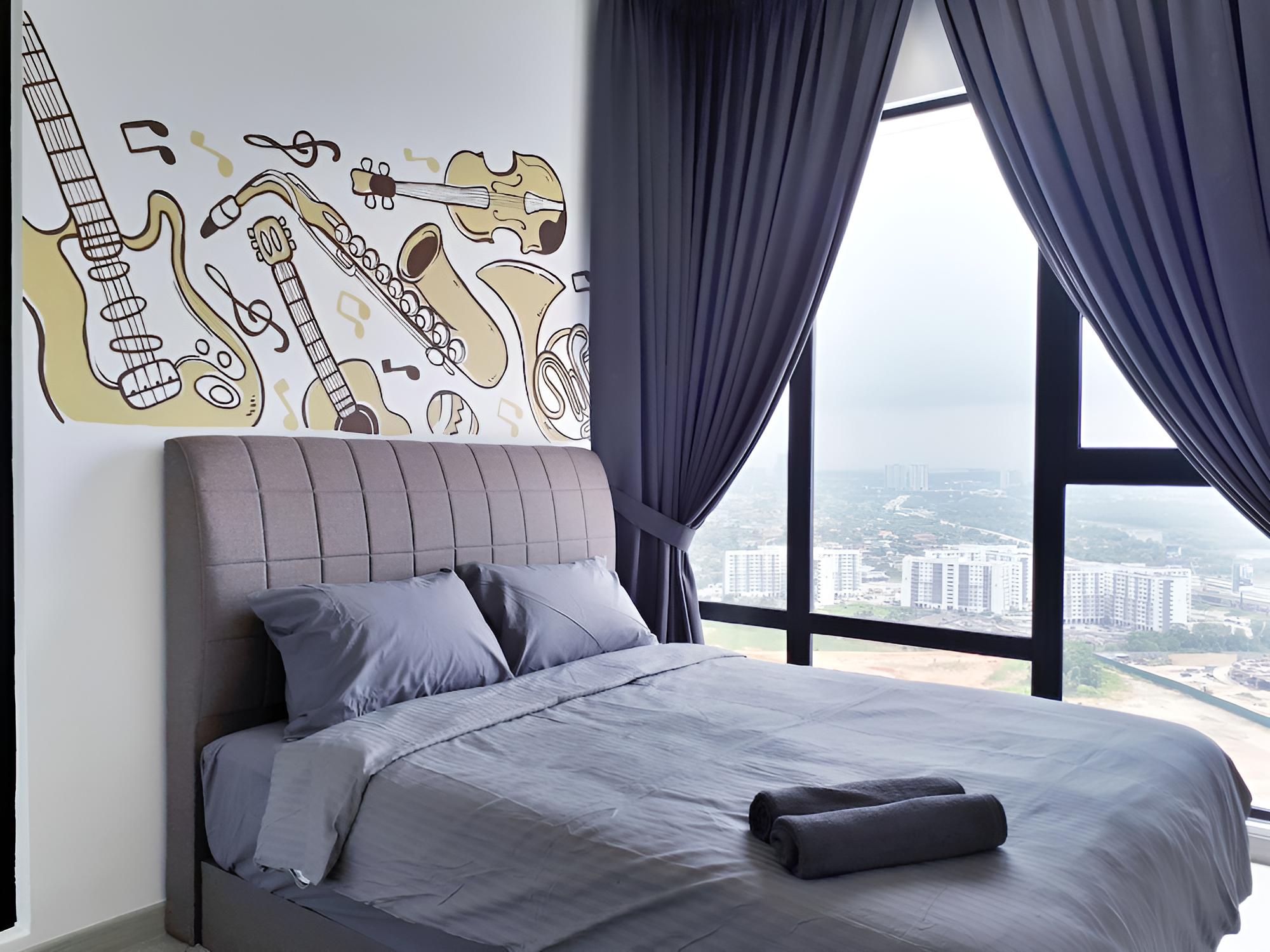 Comfort Apartment, 2 Bedrooms, City View