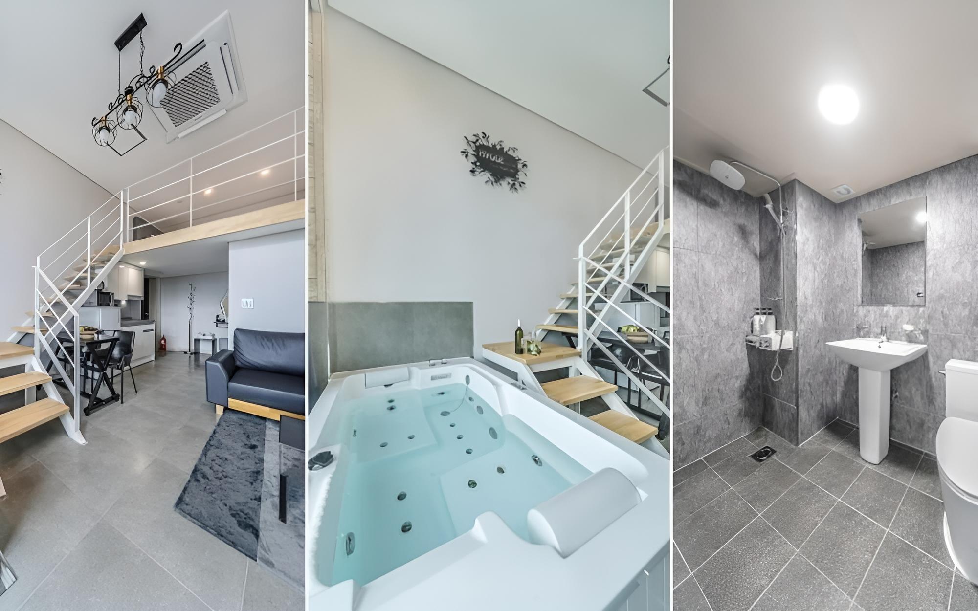 Room (Hwige 301 (Whirlpool Spa Duplex River)