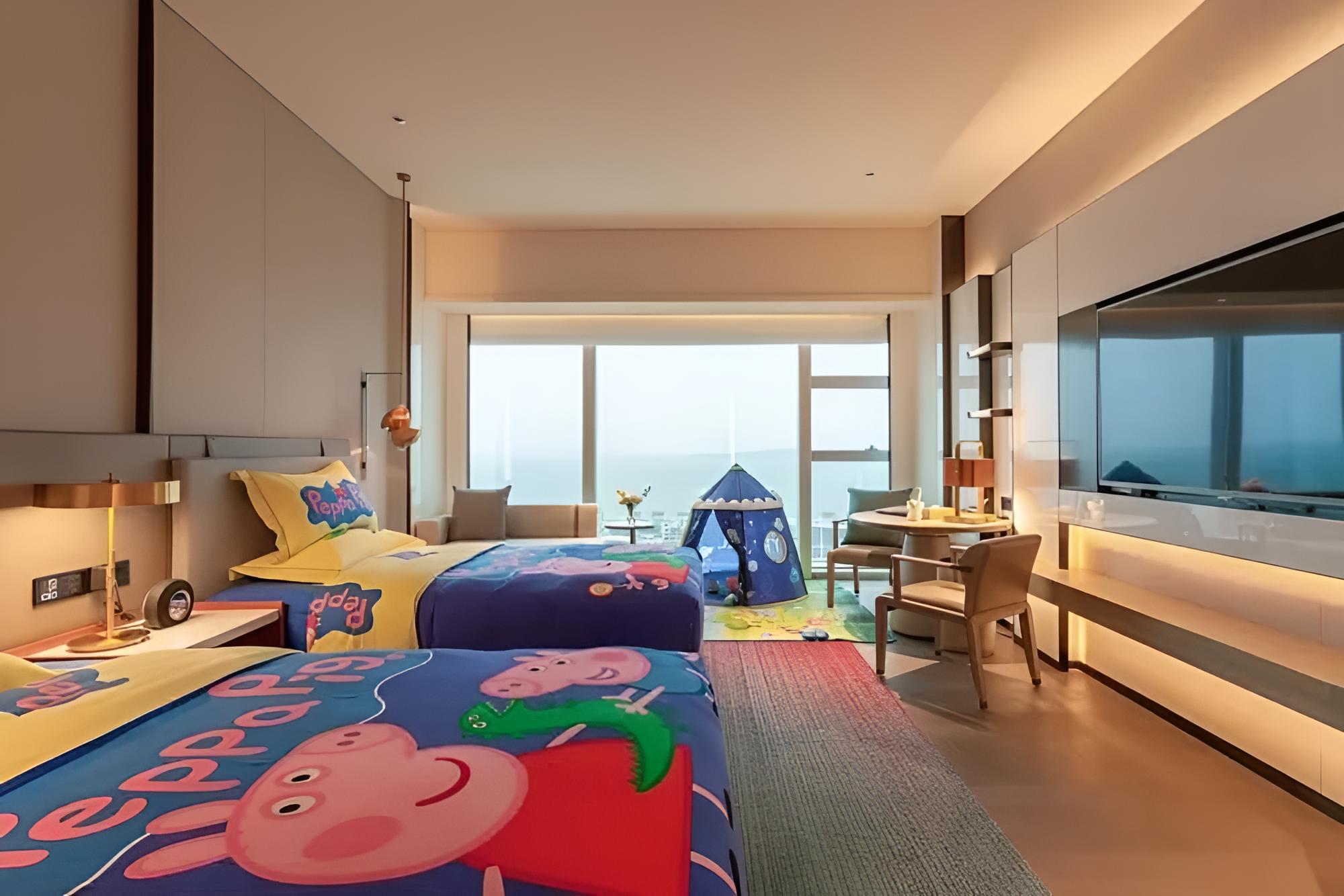 Family Twin Room, Sea View